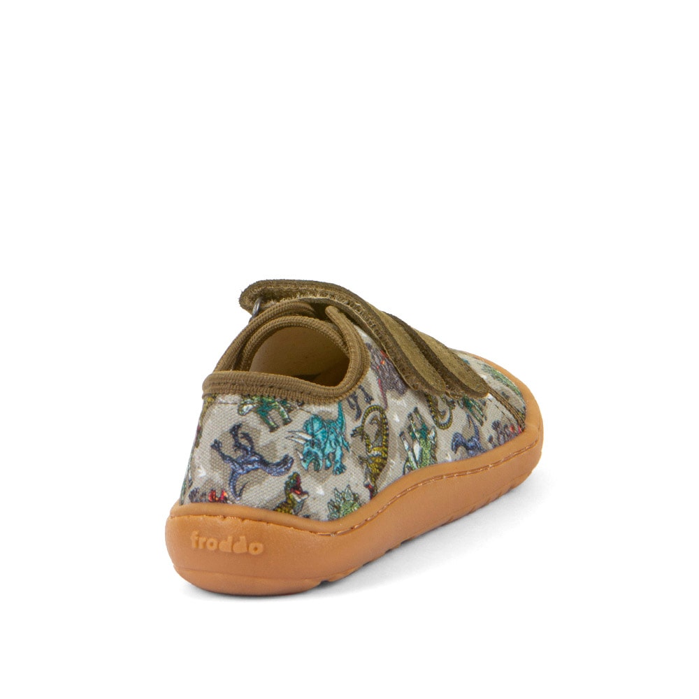 froddo® Barfußschuh »BAREFOOT CANVAS«, Sneaker, Klettschuh mit Baumwollfutter