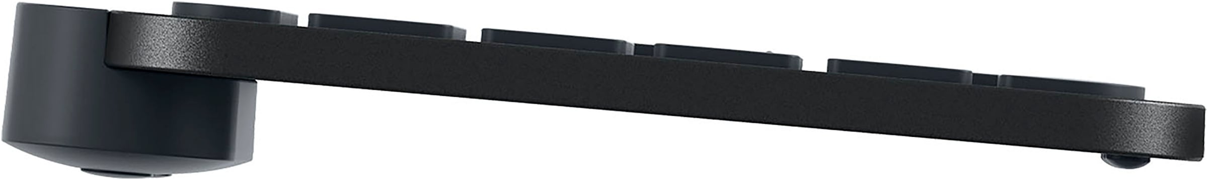 Logitech Tastatur »MX Keys for Business«, (Angenehmes Tippen-Antirutsch-Füße-Fn-Tasten-Lautstärkeregler-Multimedia-Tasten-USB-Anschluss-Ziffernblock-Windows-Sperrtaste)