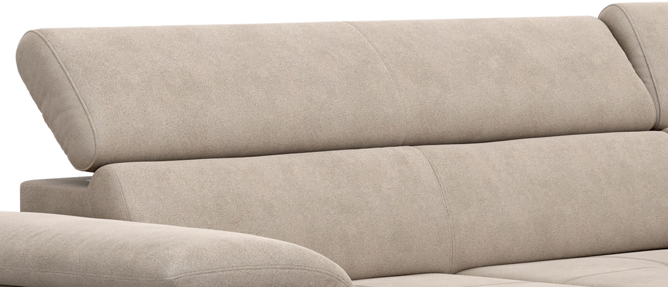 COTTA Ecksofa »Astra L-Form, B: 300 cm« mit Kopfteilverstellung, optional Bettfunktion & Bettkasten
