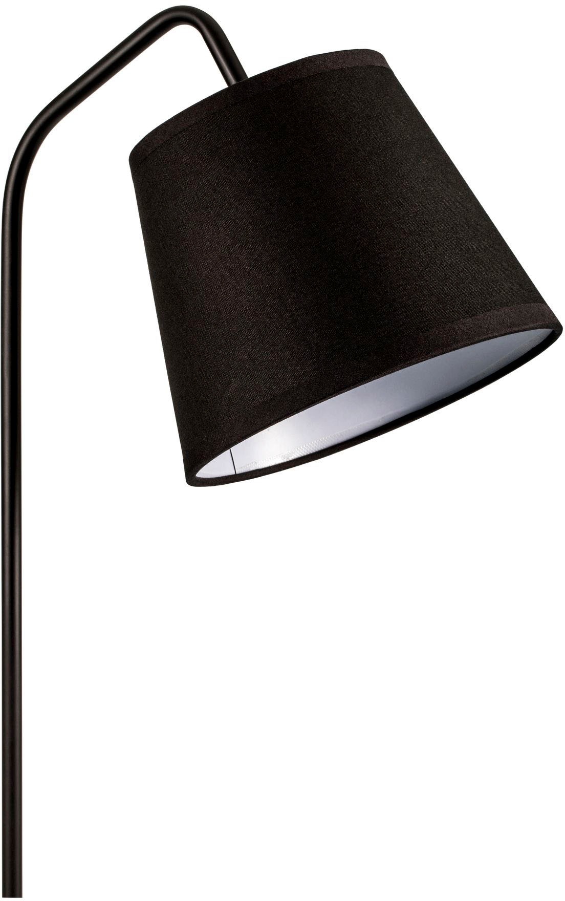 Pauleen Schreibtischlampe »True Elegance«, 1 flammig, Leuchtmittel E14 | ohne Leuchtmittel, E14, Stoffschirm Schwarz