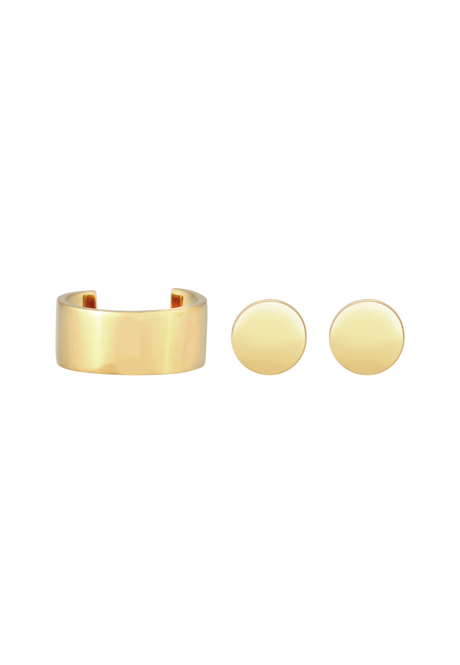 Elli Ohrstecker-Set »Ohrringe Ohrstecker Earcuff Set 925 Sterling Silber«