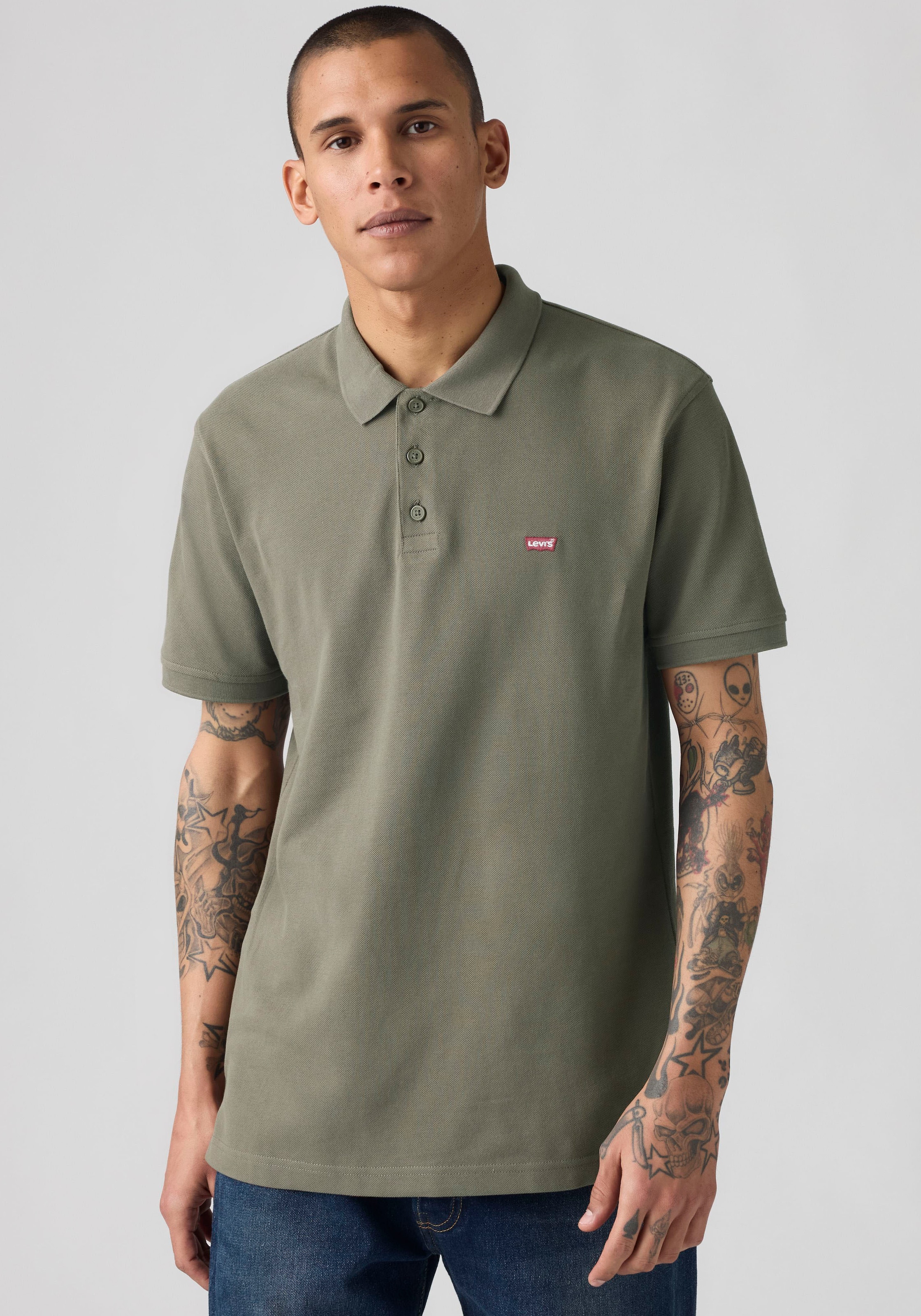 Levi's® Poloshirt »LEVI'S HM POLO CLASSIC« aus Piqué-Qualität