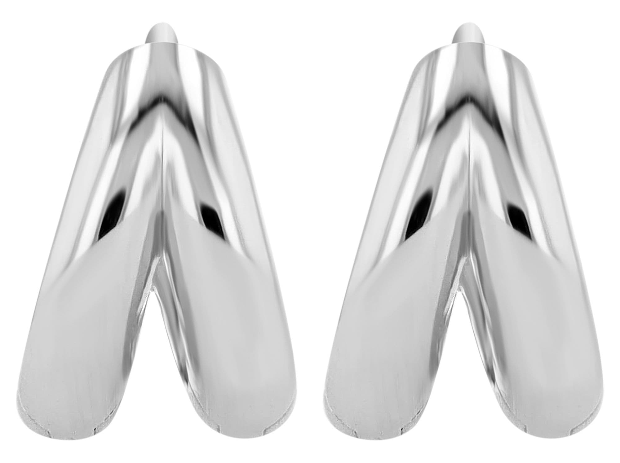 Adelia´s Paar Creolen »Damen Ohrringe ¿ Creole aus 925 Silber«