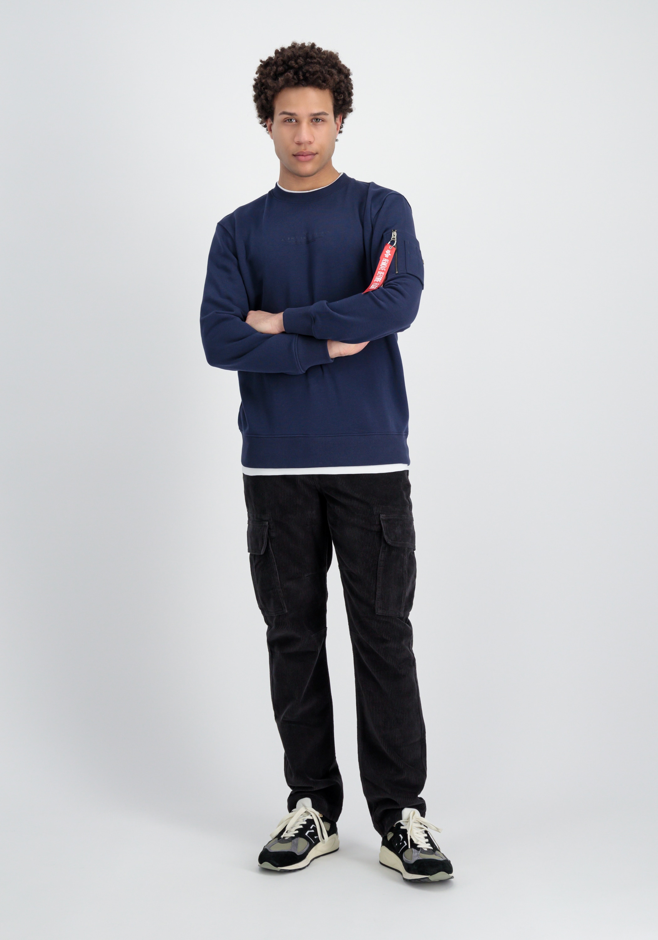 Alpha Industries Sweater »Alpha Industries Men - Sweatshirts Double Layer Sweater«