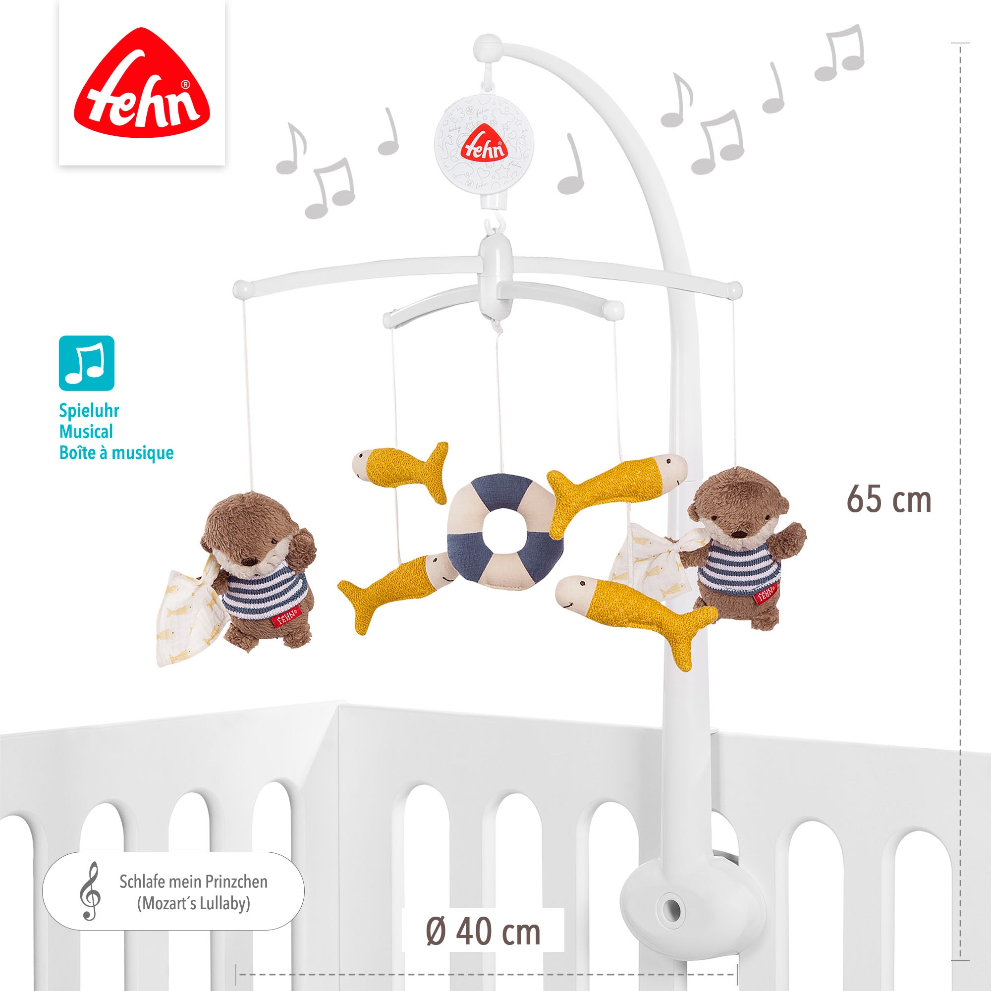 Fehn Mobile »Otter Theo, Musik-Mobile«