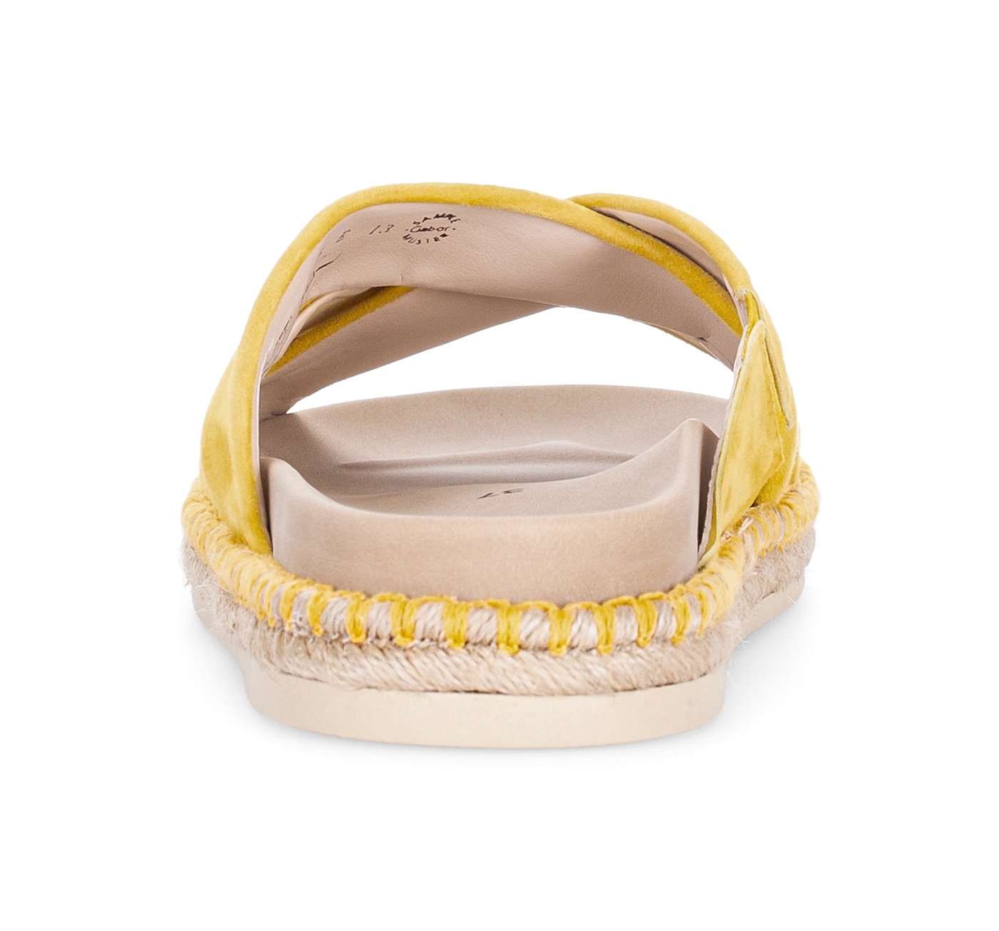 Gabor Pantolette  Plateau, Sommerschuh, Schlupfschuh in modischer Optik