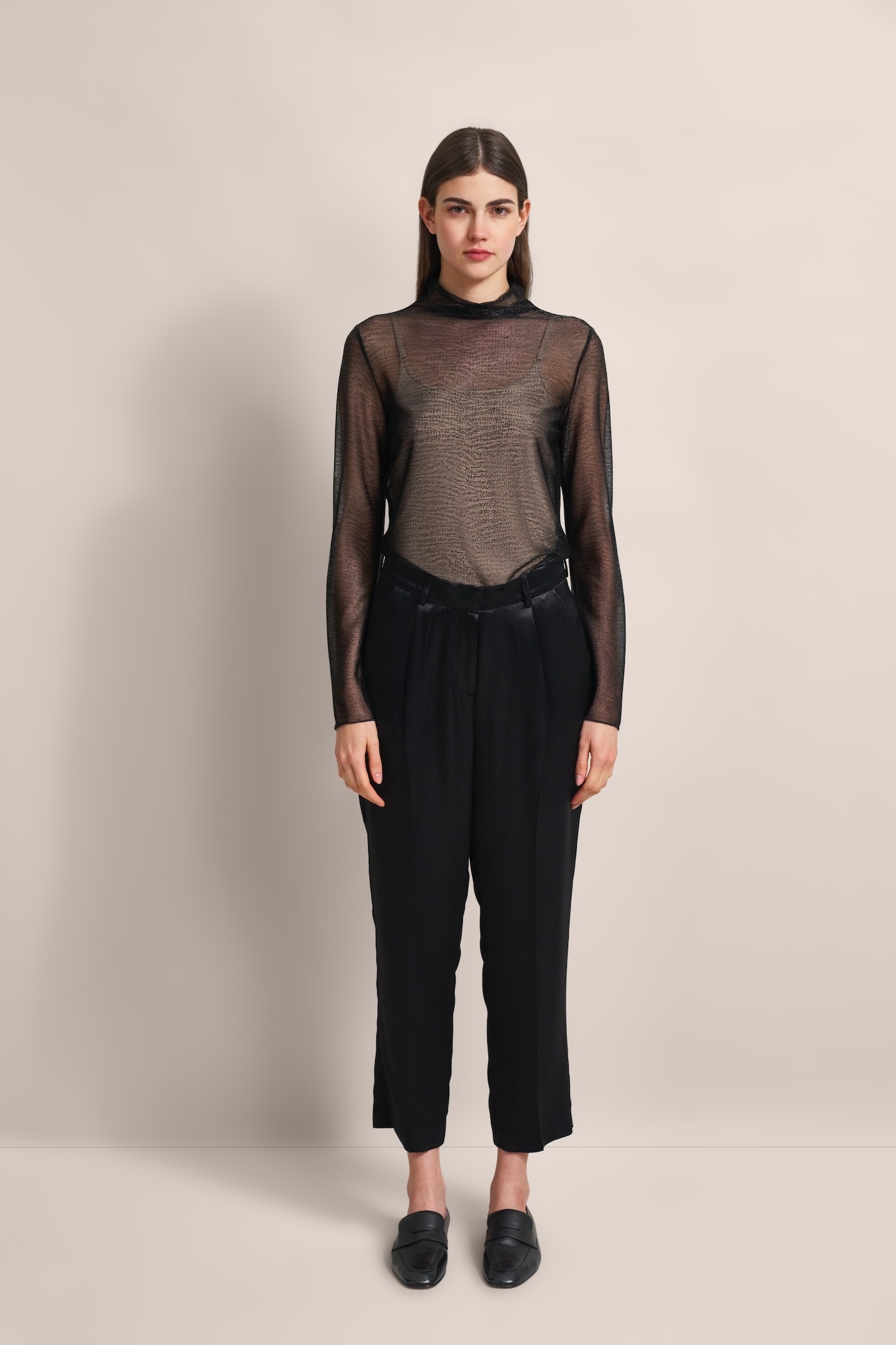 bugatti Langarmshirt, mit Glanzeffekt