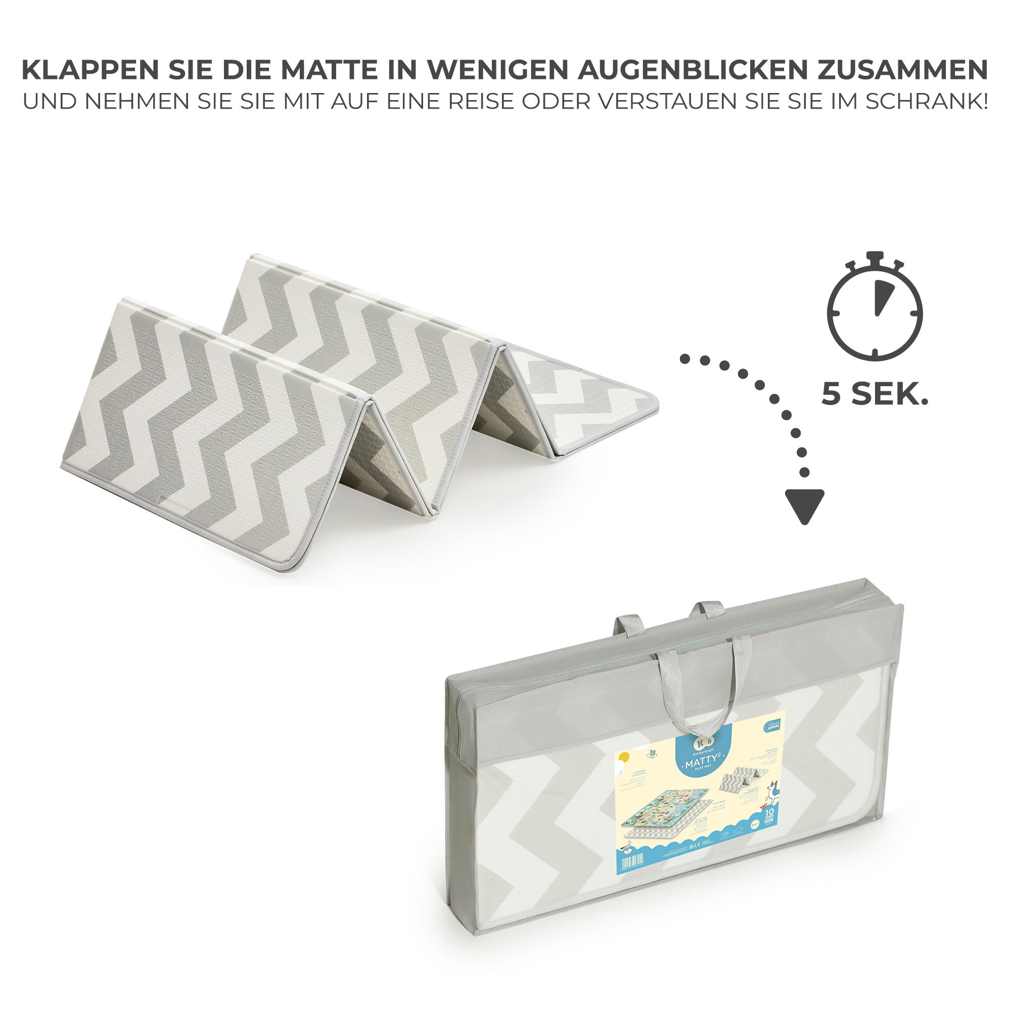 Kinderkraft Spielmatte »Matte XPE MATTY 2«