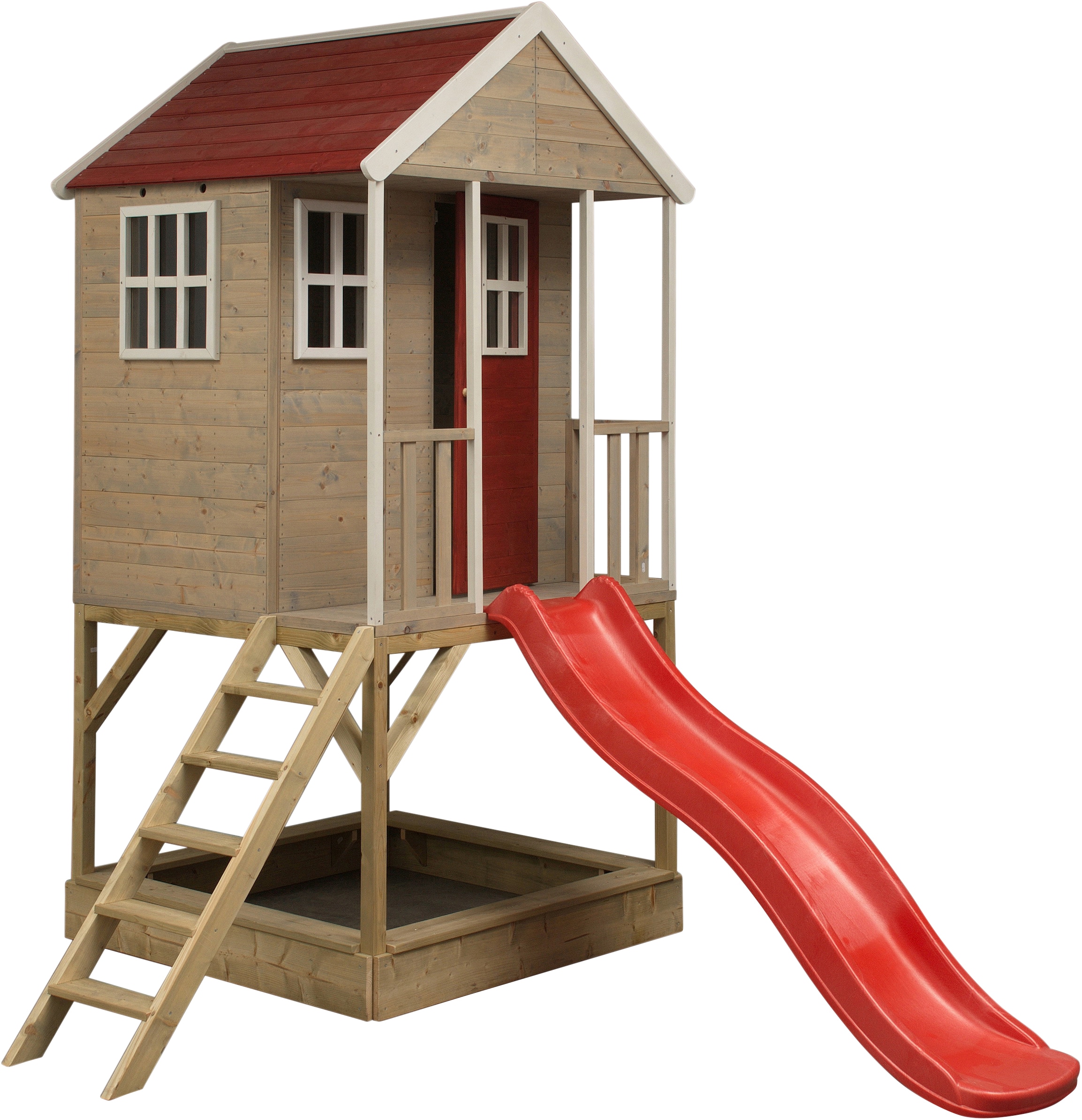 Wendi Toys Spielturm »Wendi Toys Frosch«, BxTxH: 197x290x242 cm