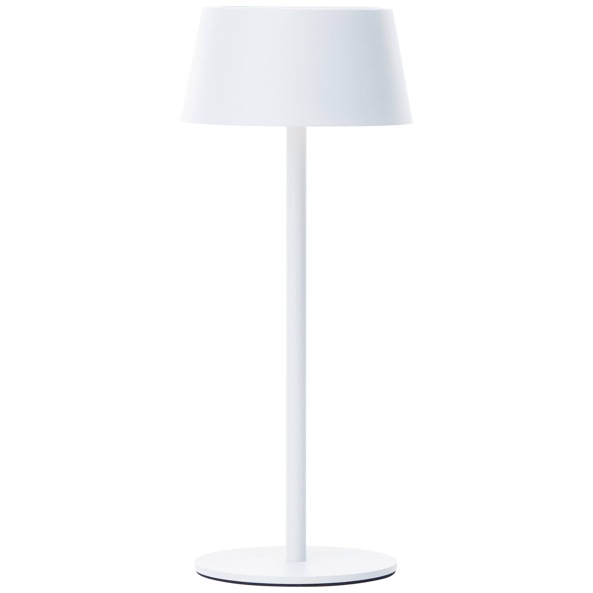 Brilliant LED Außen-Tischleuchte »Picco«, Solar und per USB ladbar, 30 cm, 300 lm, 3000 K, IP44, Metall, weiß