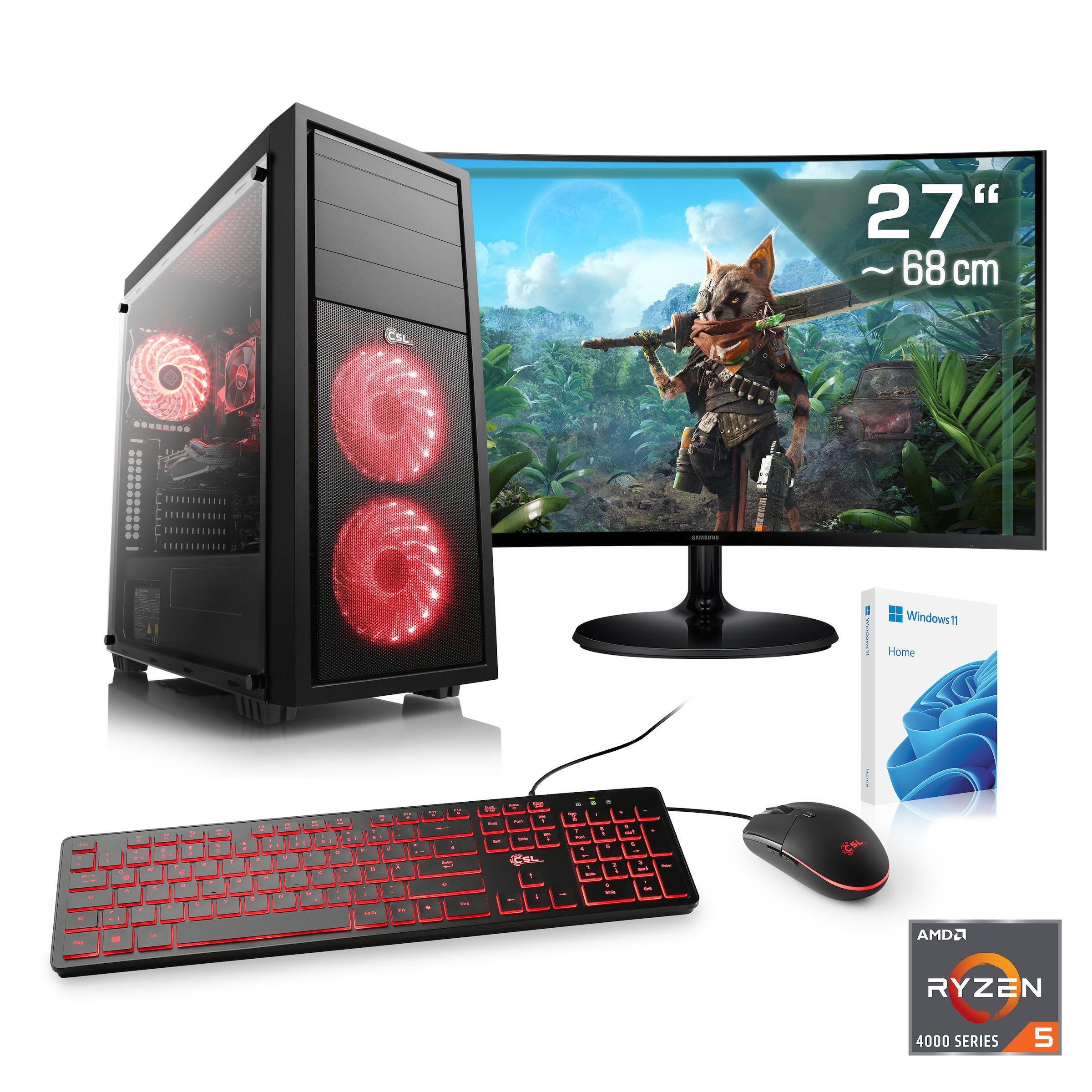 CSL PC-Komplettsystem »Sprint L6111«