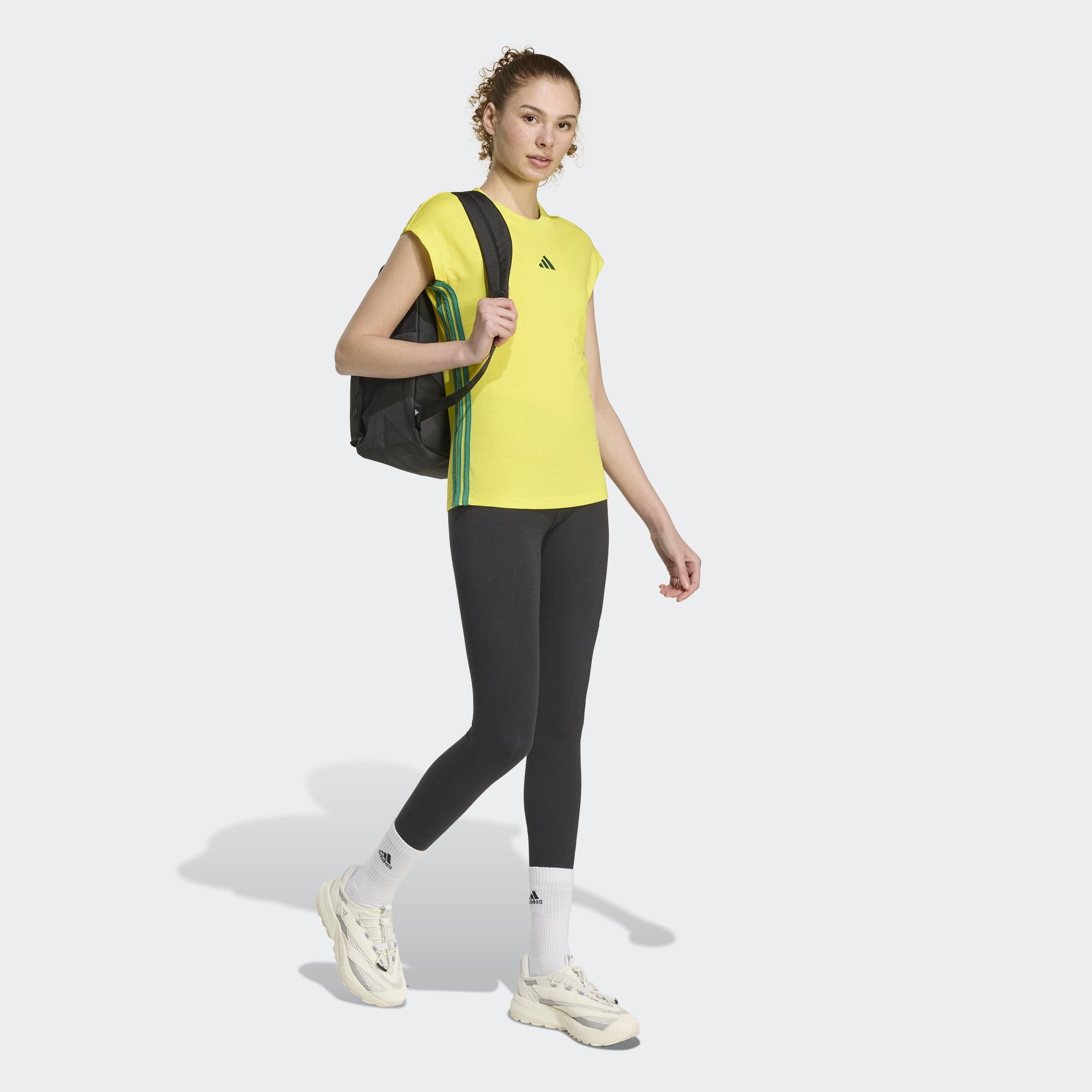 adidas Sportswear T-Shirt »ESSENTIALS 3-STREIFEN SINGLE JERSEY«