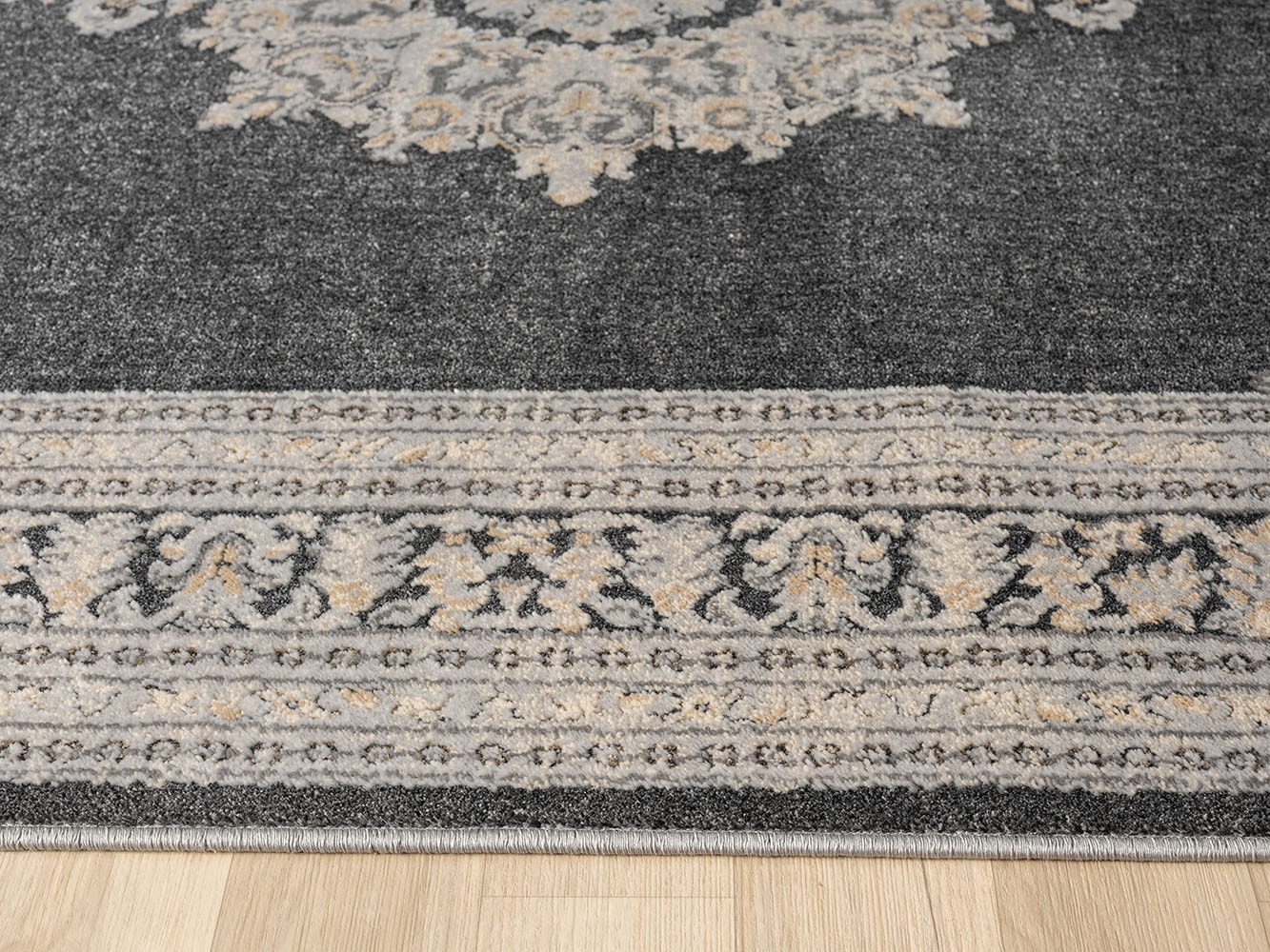 OTTO home Teppich »Banli«, rechteckig, 9 mm Höhe, dezenter Glanz, Schrumpf-Garn-Effekt, Vintage-Look, Orient-Optik