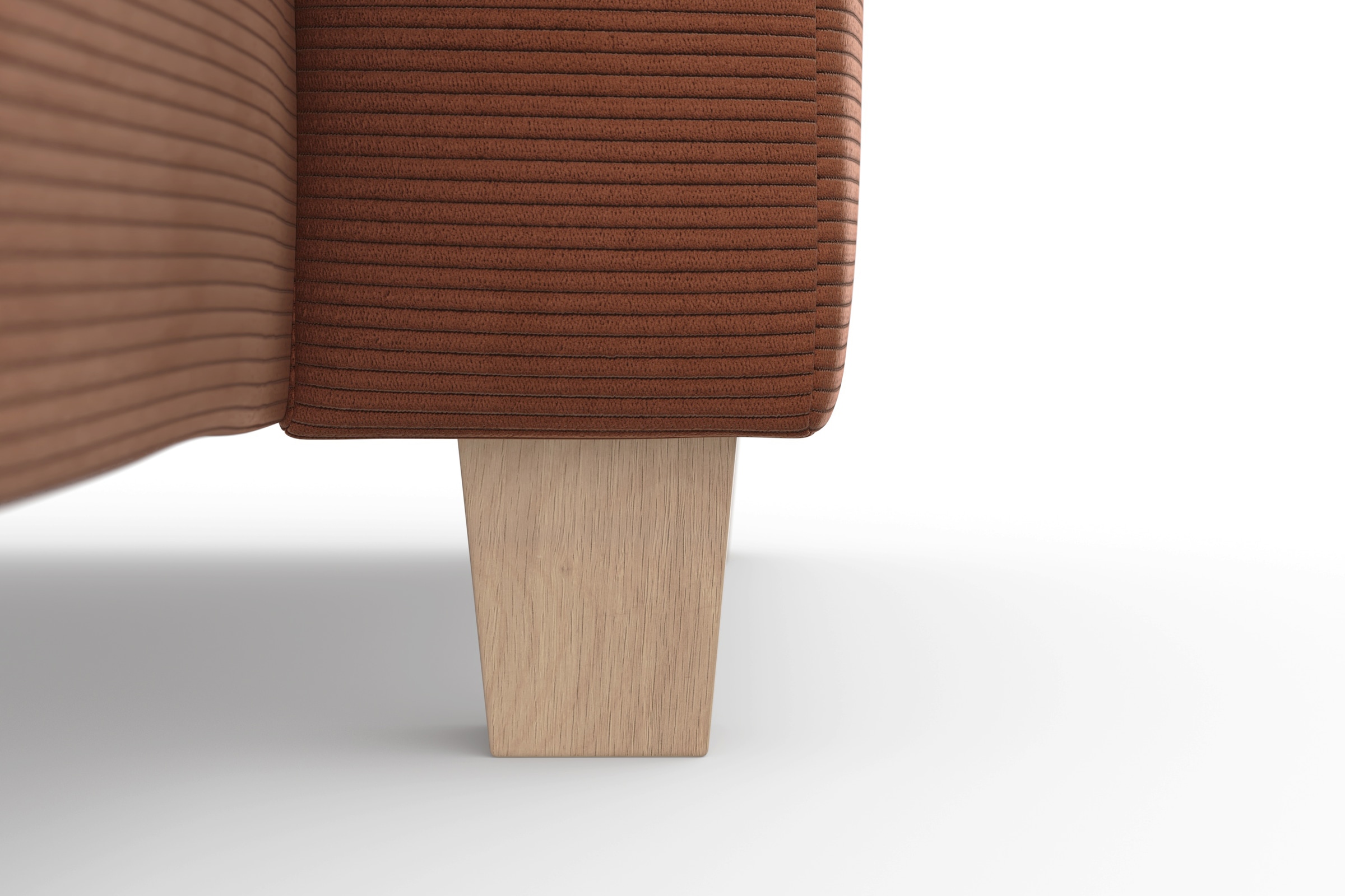 Home affaire Ecksofa »Summer L-Form«, mit Recamiere, mit oder ohne Bettfunktion und Bettkasten, Cord-Bezug