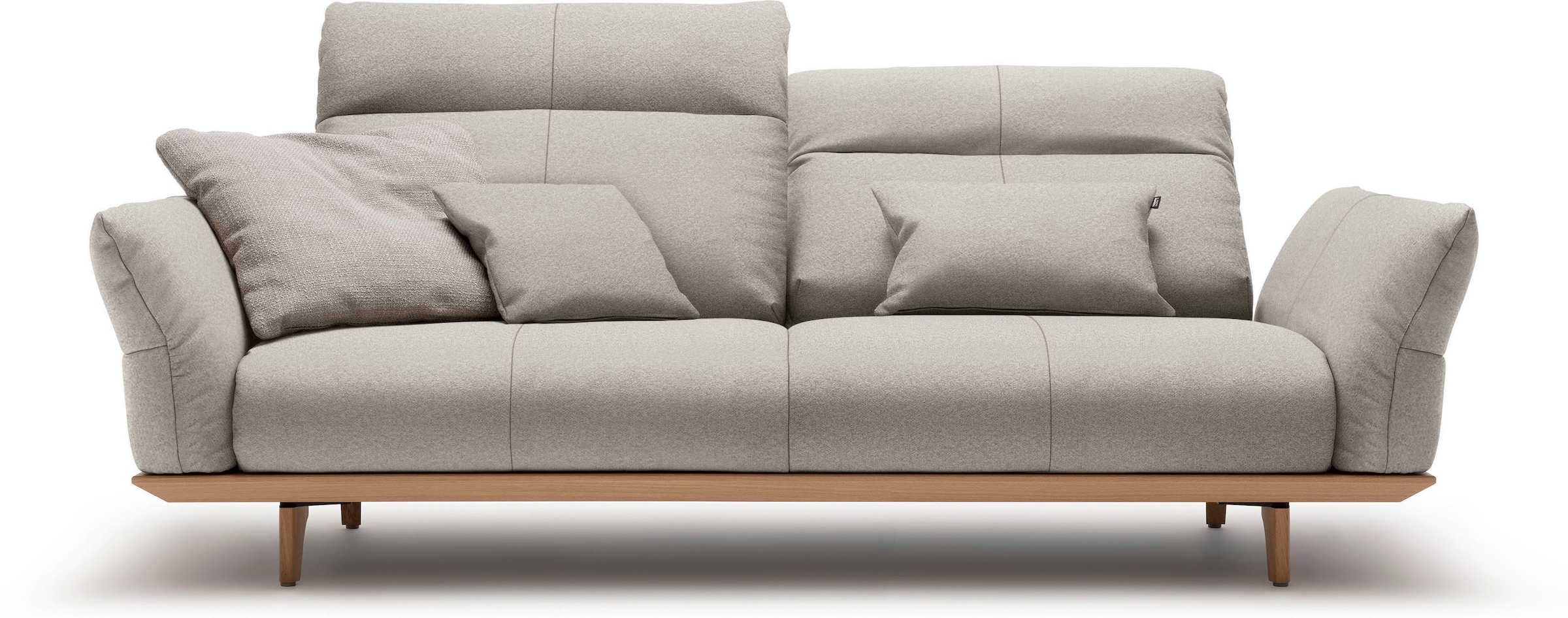 hülsta sofa 3-Sitzer Breite Eiche »hs.460«, Füße cm OTTO in natur, Eiche, 208 bei Sockel