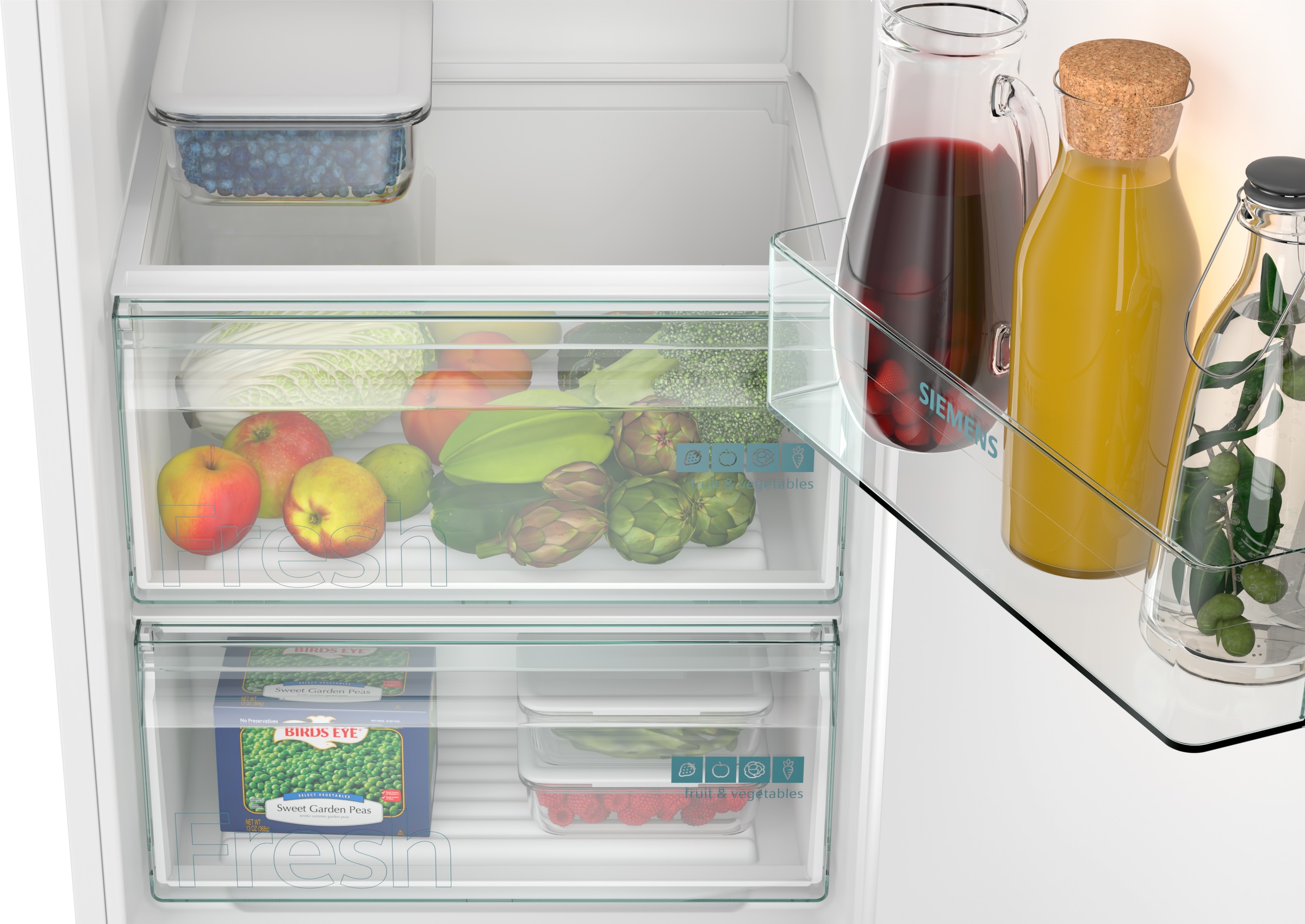 SIEMENS Einbaukühlschrank iQ100 »KI81RNSE0«