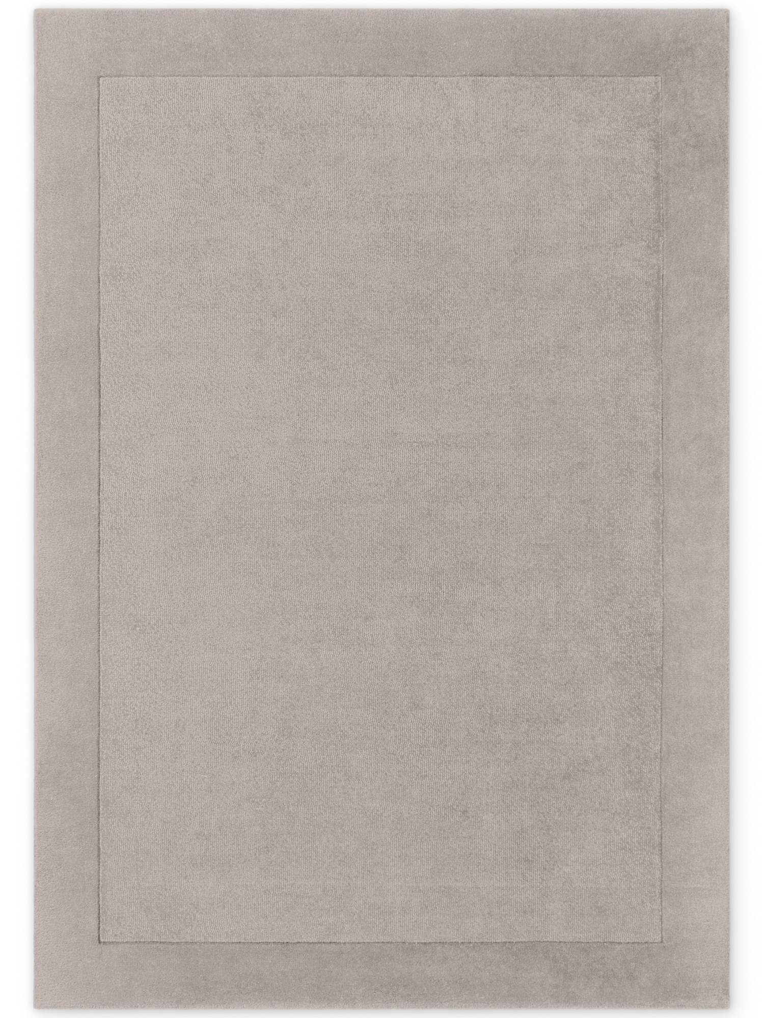 Villeroy & Boch Teppich »Wollteppich Kivi« rechteckig 17 mm Höhe Handgewebt, Wolle, Bordüre, Einfarbig, Läufer, Wohnzimmer, Modern