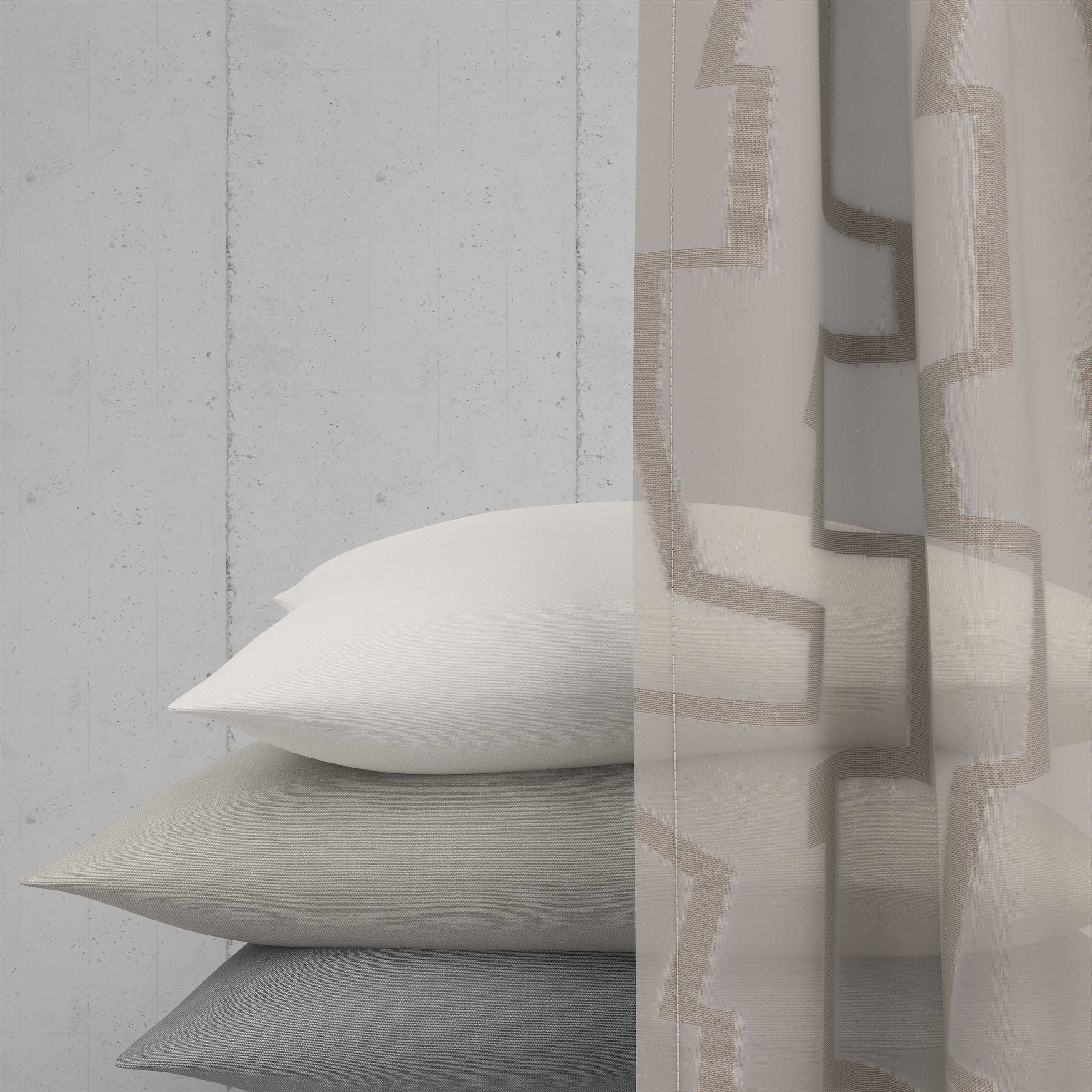 Neutex for you! Vorhang »CARARO« Multifunktionsband 1 Stk. tlg. Buntweber mit abstrakter Längsmusterung