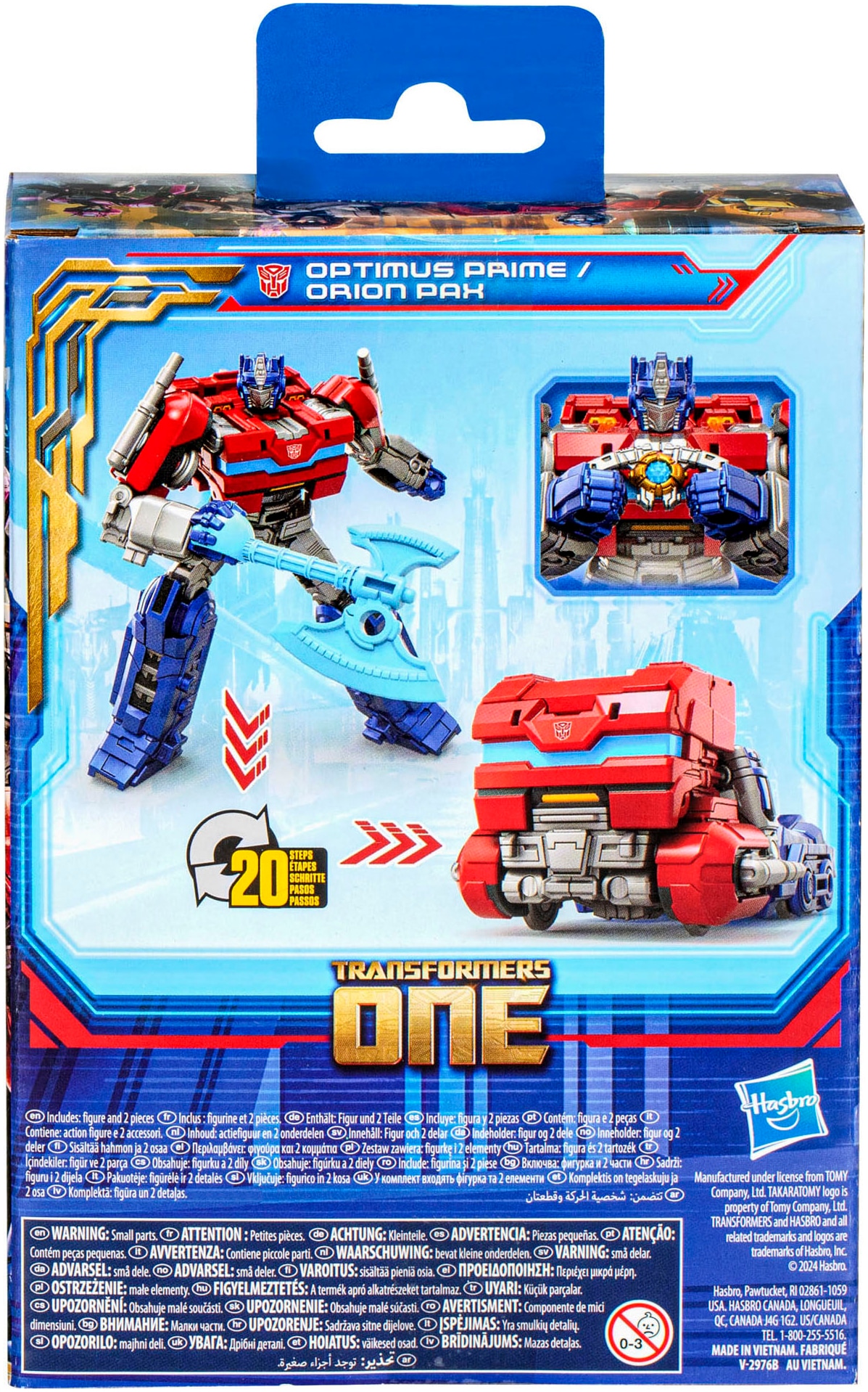 Hasbro Actionfigur »Transformers One Prime Changer Optimus Prime (Orion Pax)«