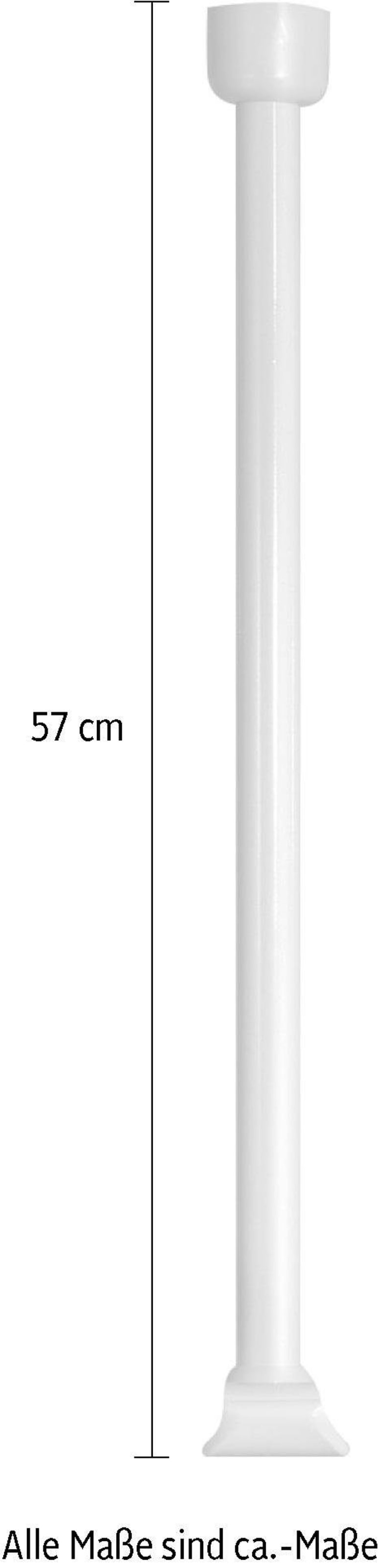 WENKO Duschvorhangstange, für Teleskop-Duschstange