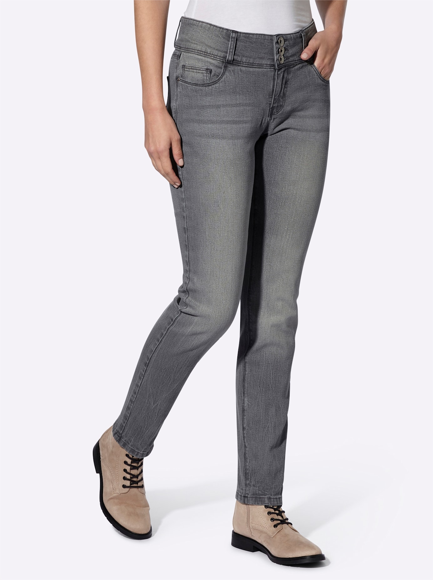 Casual Looks 5-Pocket-Jeans, (1 tlg.)