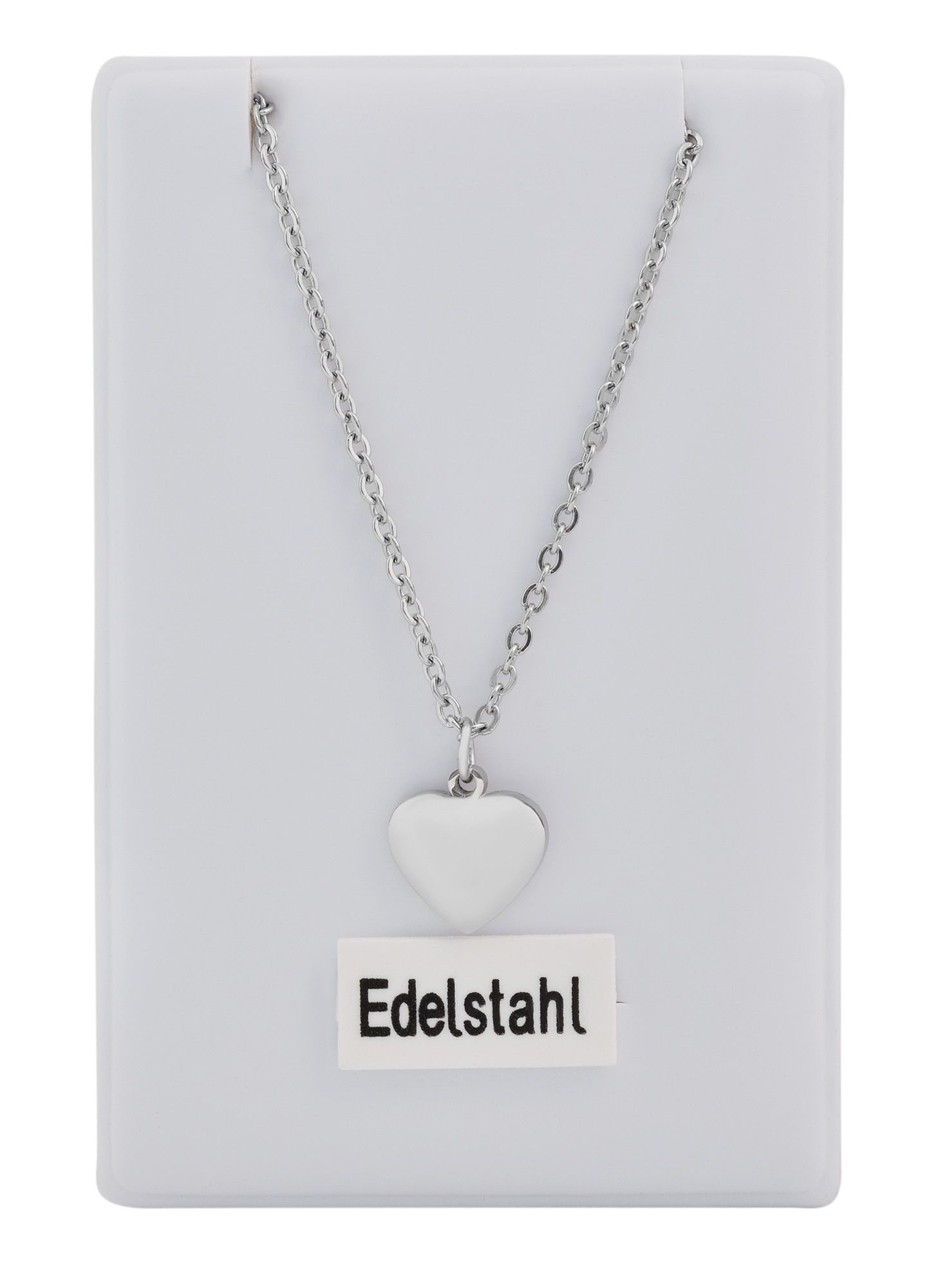 Adelia´s Kette ohne Anhänger »Damen Halskette mit Anhänger ¿ Herz aus Edelstahl«