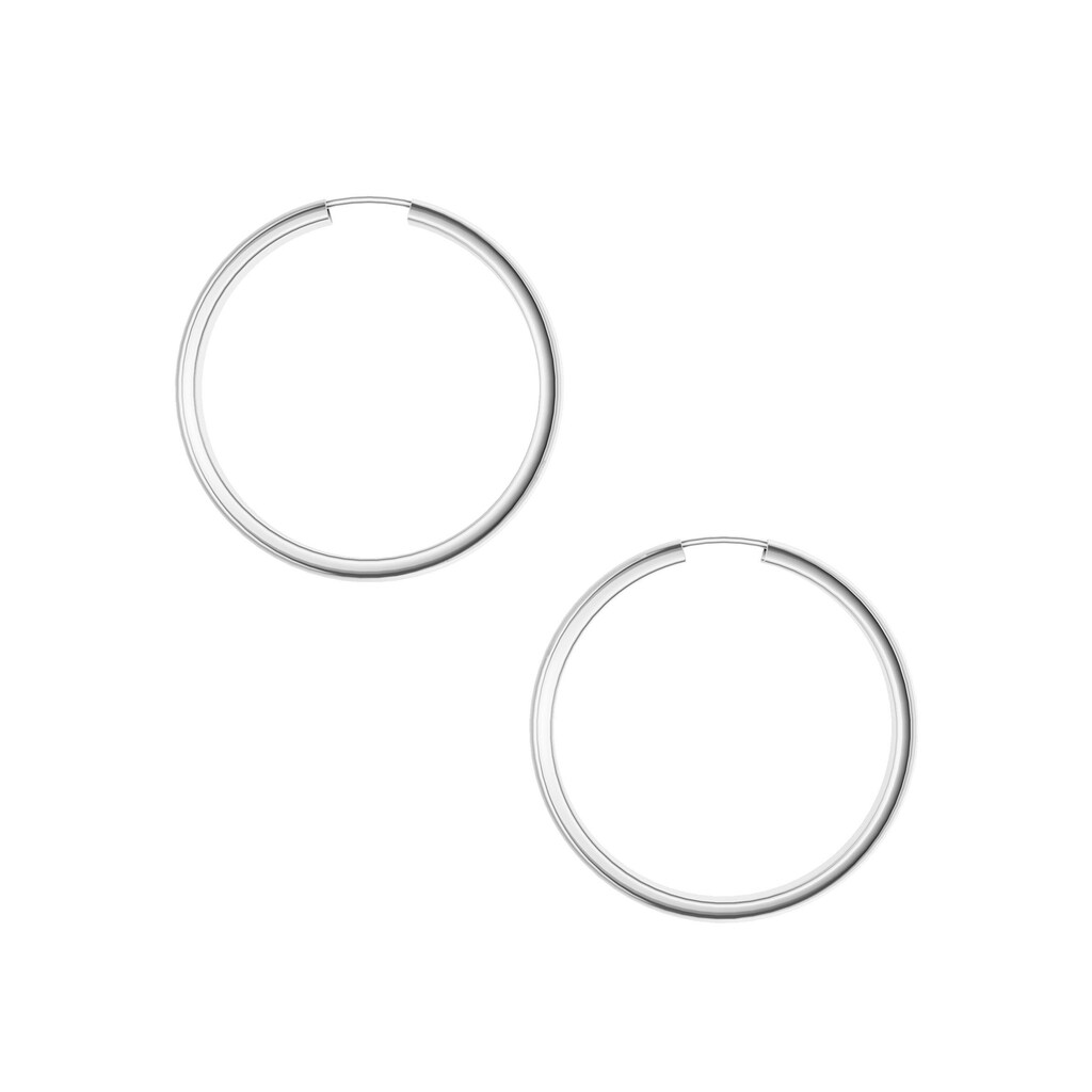 Firetti Paar Creolen »Schmuck Geschenk Silber 925 Ohrringe 3,9 mm breit«