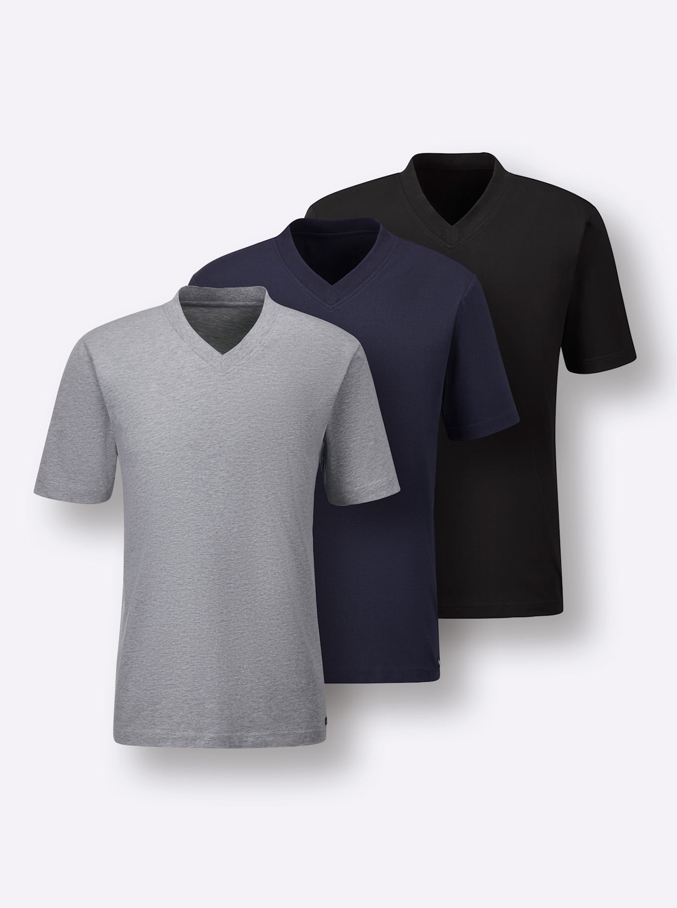 Kings Club Unterziehshirt, (3 St.)