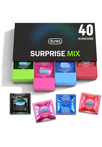 durex Kondome »Surprise Me«, (Packung, 40 St.), Für extra Stimulation kaufen