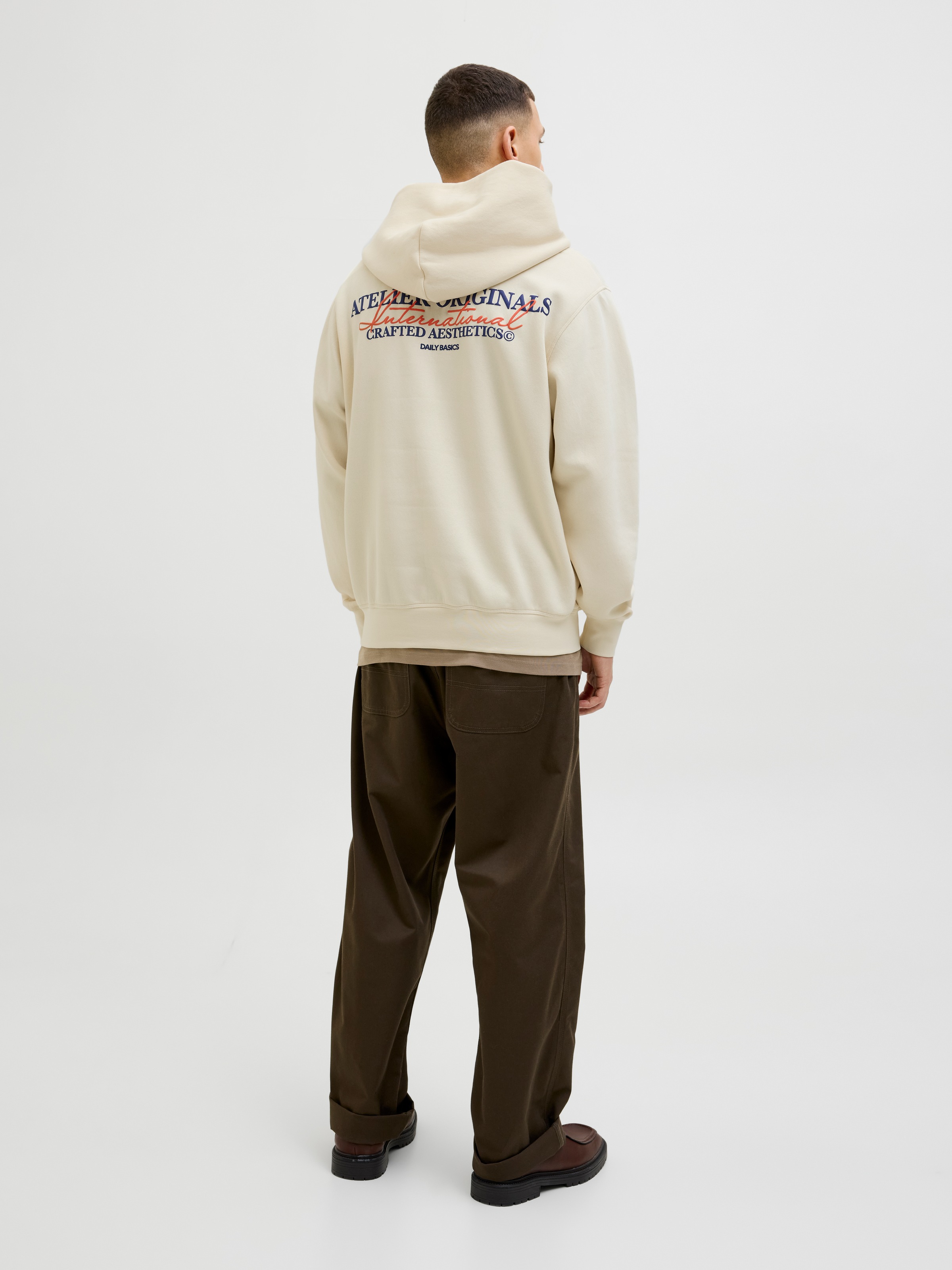 Jack & Jones Kapuzensweatshirt »JORISLINGTON BACK SWEAT HOOD SN«