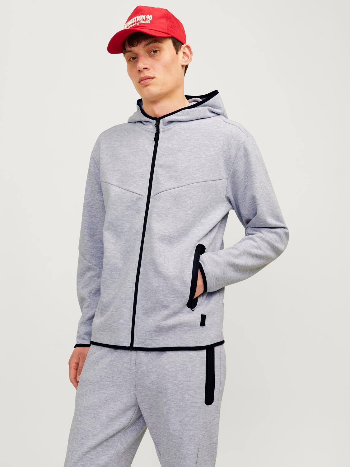 Jack & Jones Sweatjacke »JCOFUSION SWEAT ZIP HOOD NOOS«