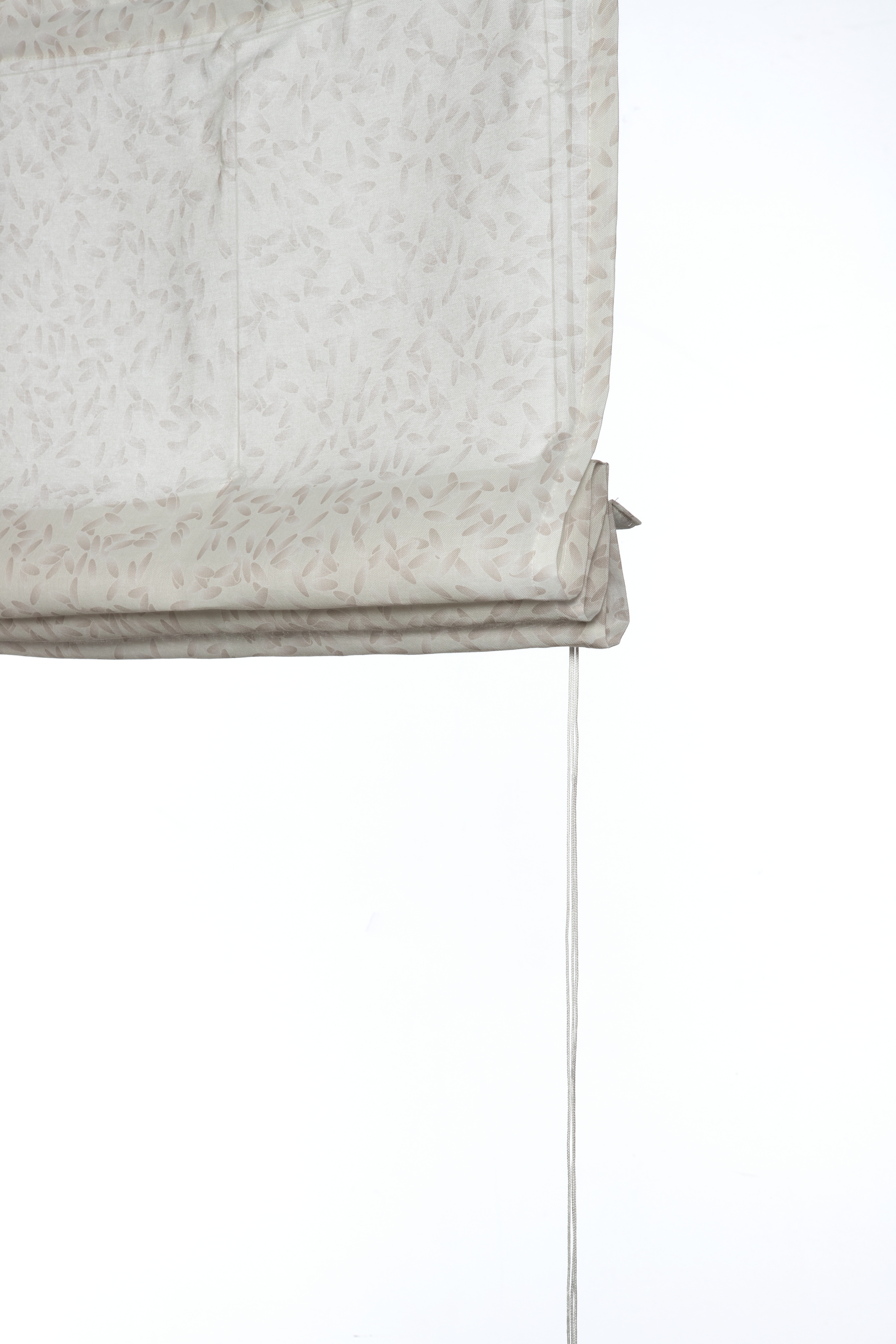 GARDINIA Raffrollo »GRS Zen Silence«, mit Hakenaufhängung, ohne Bohren, Stoff aus 50 % recyceltes Polyester