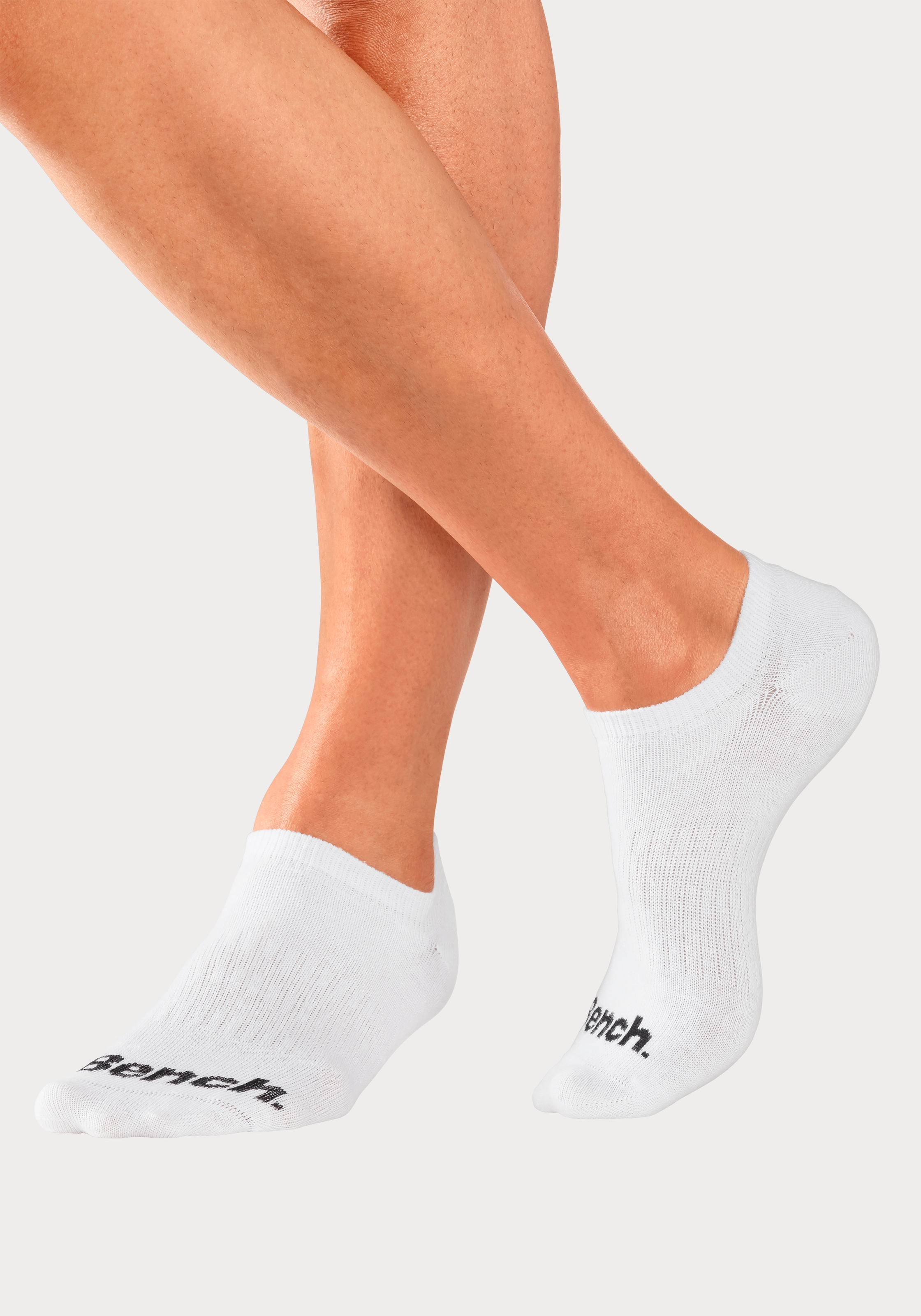 Bench. Sportsocken, (Packung, 6 Paar), Sneakersocken verschwinden im Schuh