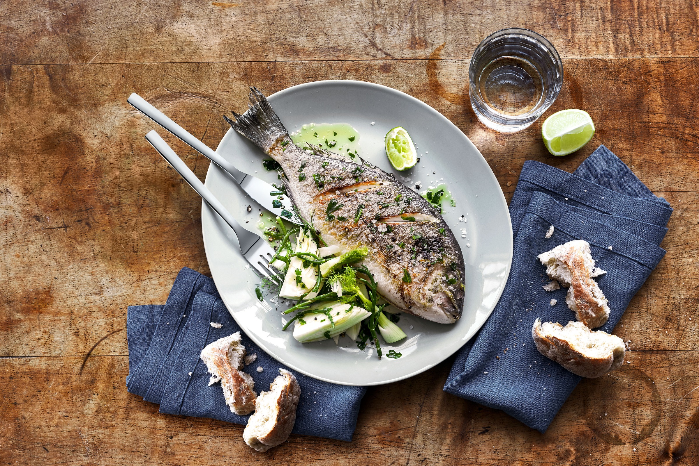 WMF Fischbesteck »Nuova« 12-tlg., Cromargan Edelstahl rostfrei 18/10, Geschenkverpackung