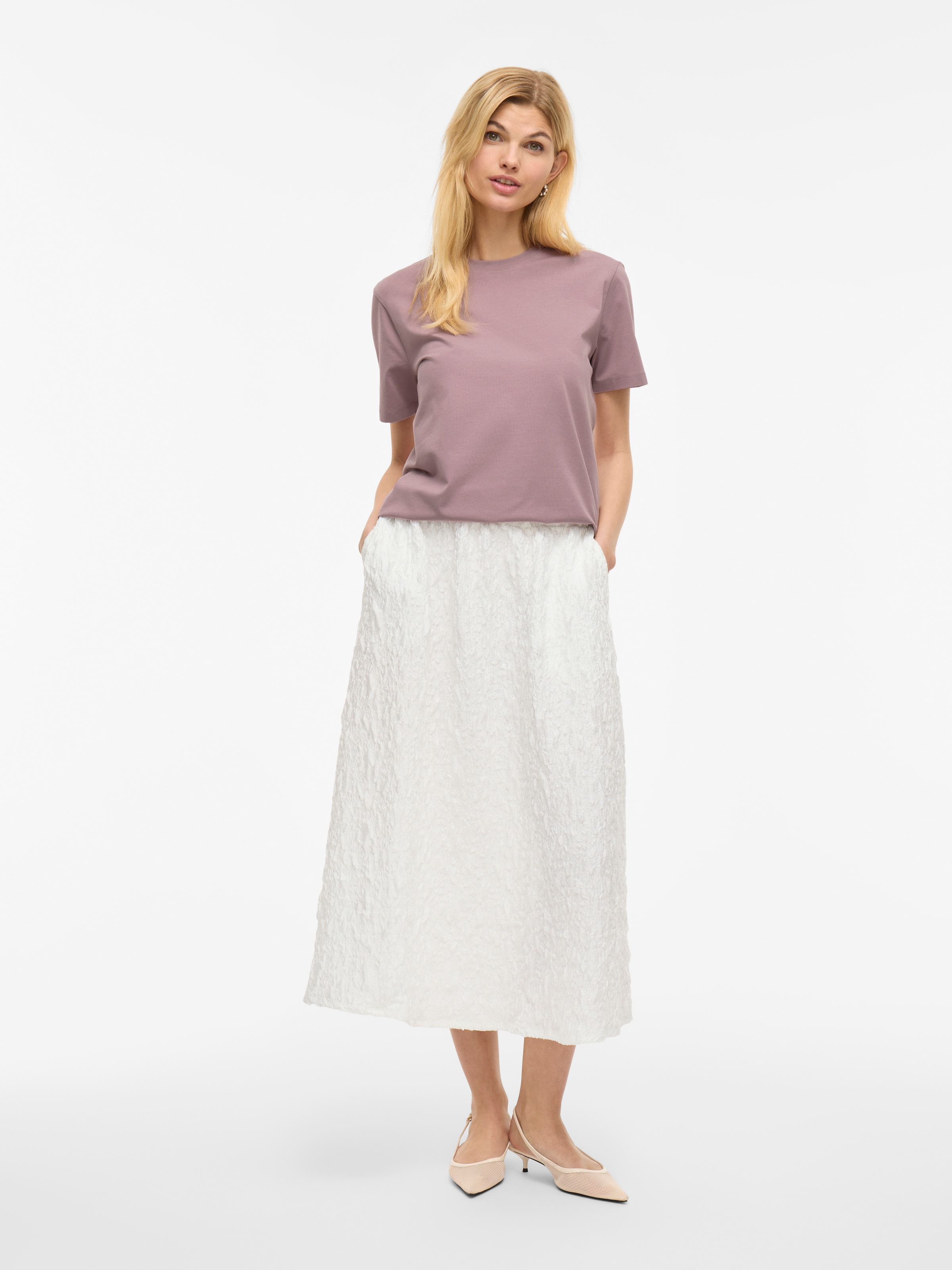 Vila Kurzarmshirt »VINORA S/S T-SHIRT - NOOS«