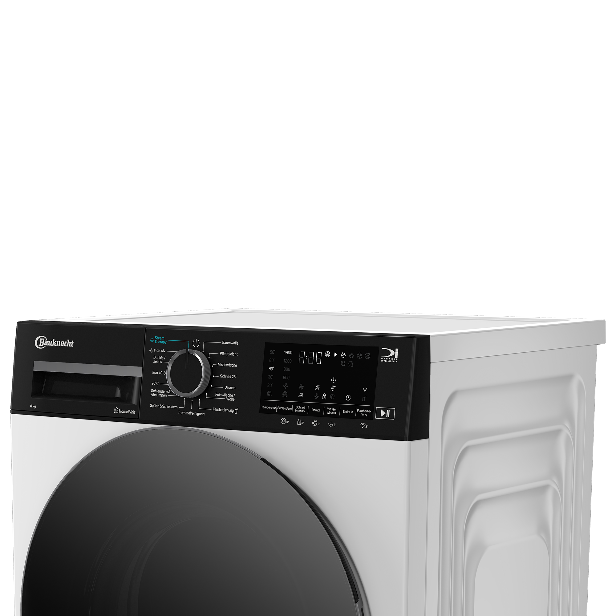 BAUKNECHT Waschmaschine »B WM Smart Eco 8A« 8 kg 1400 U/min Adaptive Wash – Intelligente Anpassung für perfekte Waschergebnisse