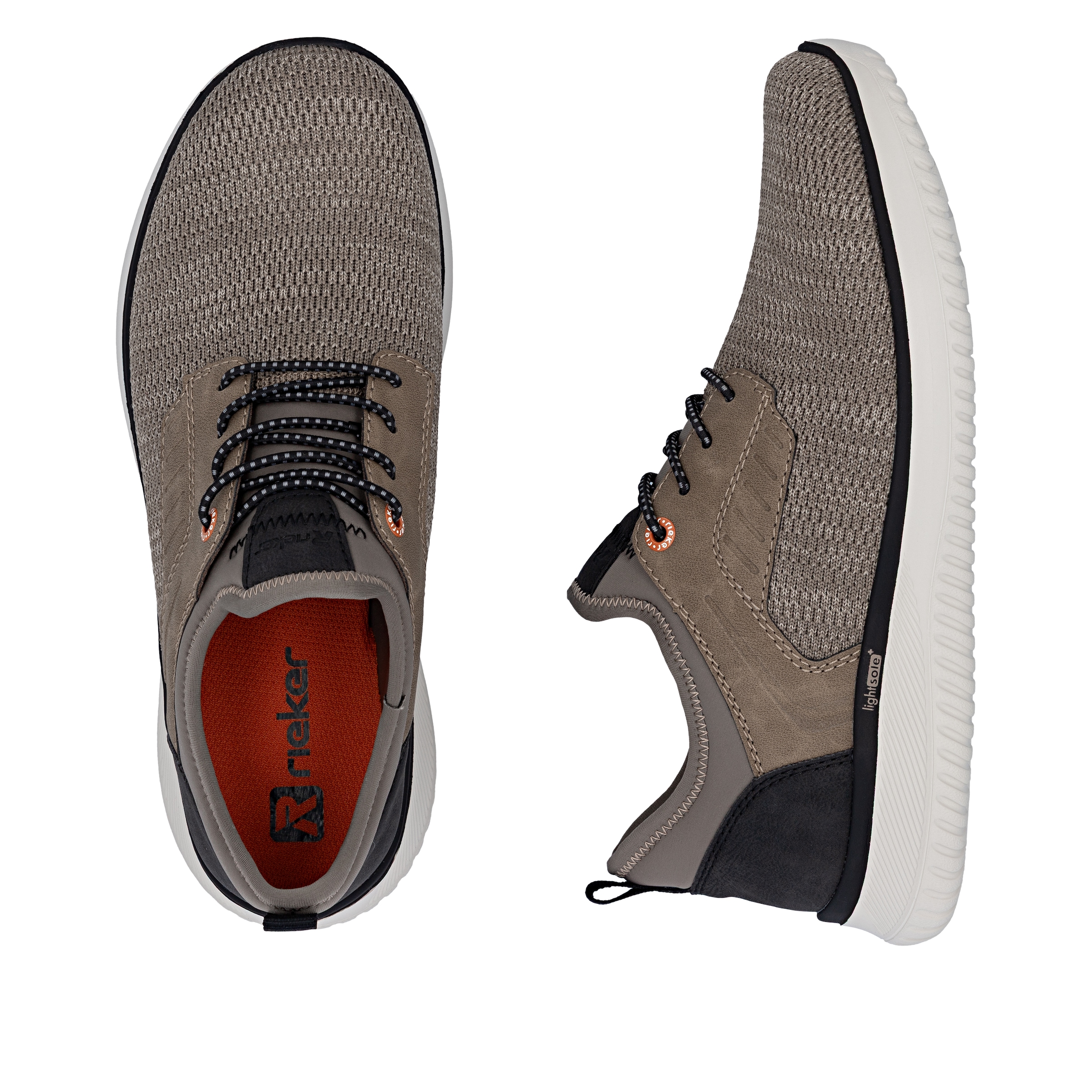 Rieker Slip-On Sneaker  Slipper, Halbschuh, Freizeitschuh, Sneaker zum Schlupfen