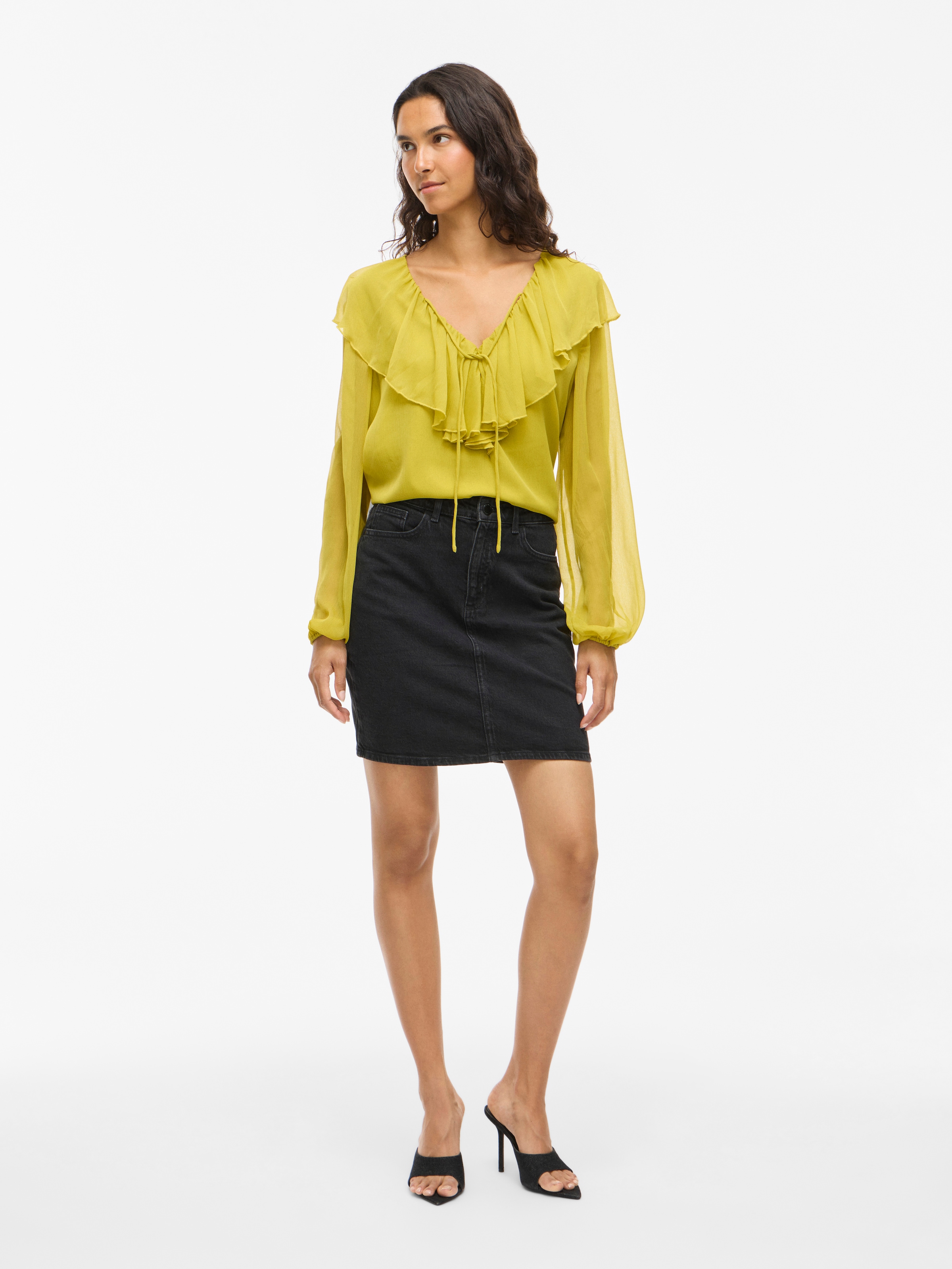 Vila Jeansrock »VIKAJA JAF LBD DENIM SKIRT- NOOS«
