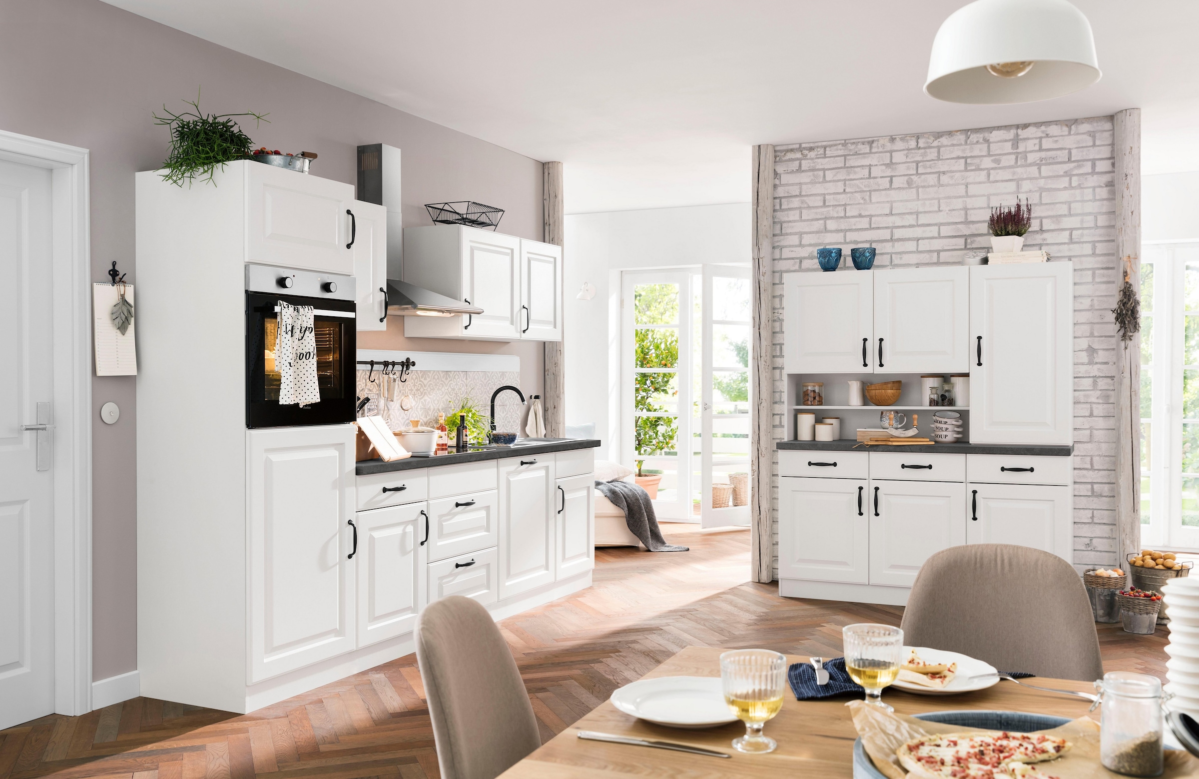 wiho Küchen Küchenzeile »Erla«, ohne E-Geräte, Breite 280 cm online bei OTTO