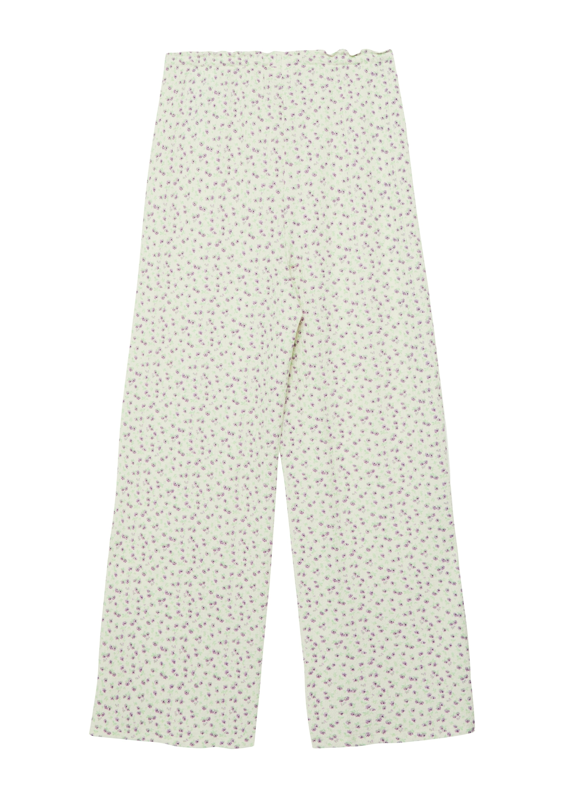 s.Oliver Junior Stoffhose  mit floralem Minimalprint, for Girls