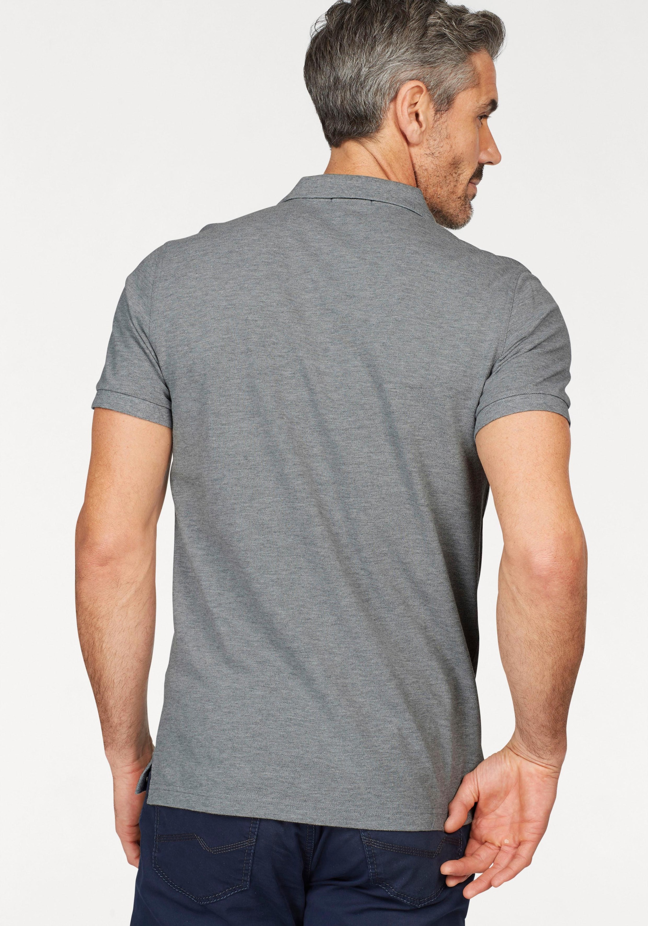 Gant Poloshirt »ORIGINAL PIQUE SS RUGGER«, mit Flachstrickkragen