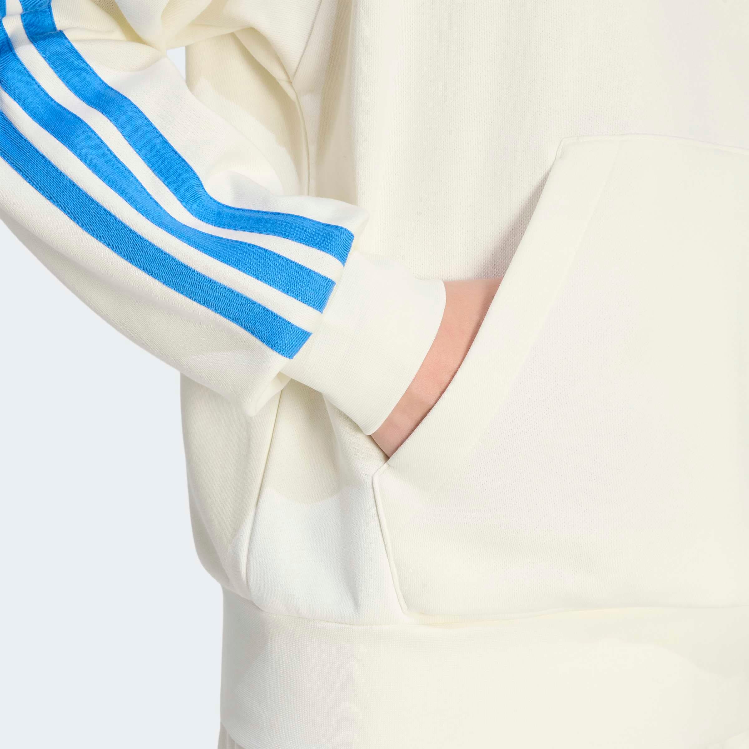 adidas Sportswear Kapuzensweatshirt »ESSENTIALS 3-STREIFEN FRENCH TERRY HOODIE«
