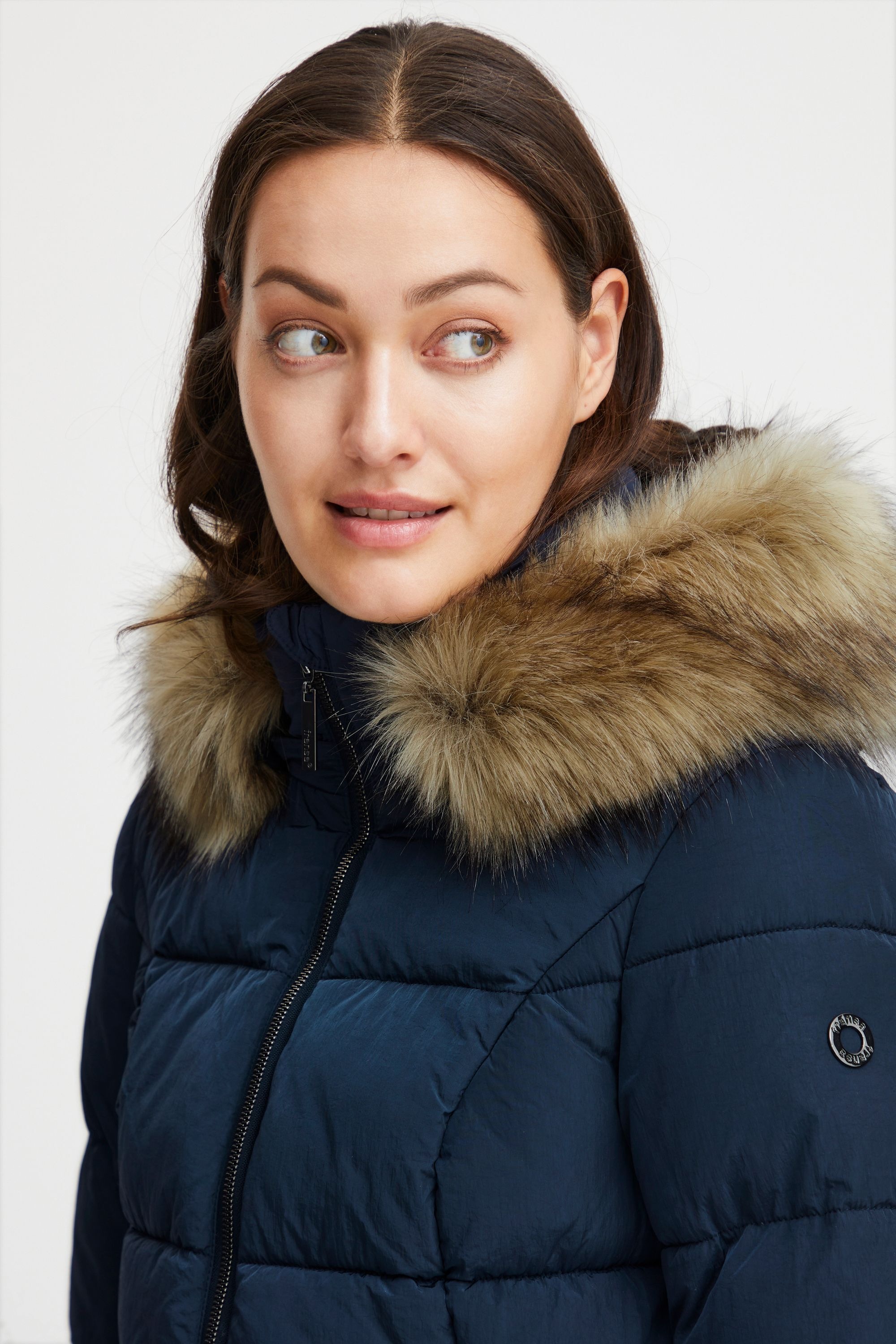 fransa Steppjacke »Steppjacke FRBac«, mit Kapuze