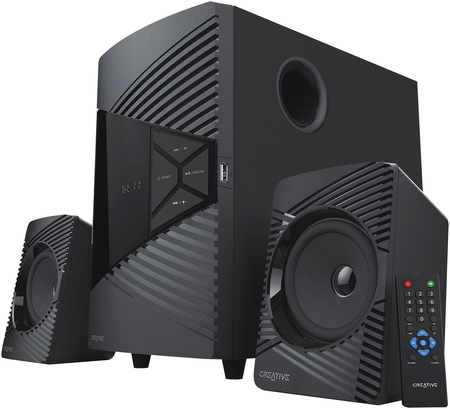 Creative 2.1 Soundsystem »SBS E2500«, (Set)