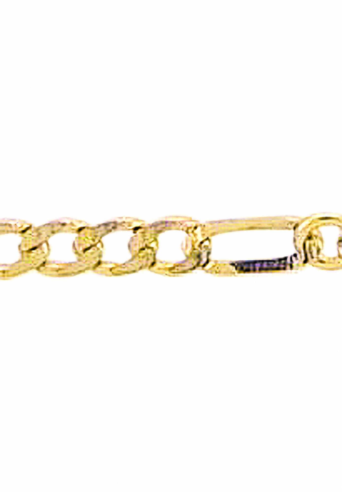 Adelia´s Goldarmband »333 Gold Figaro Armband 19 cm Ø 3,3 mm«