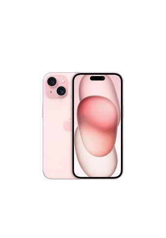 Smartphone »iPhone 15«, Rose, 15,5 cm/6,1 Zoll, 48 MP Kamera