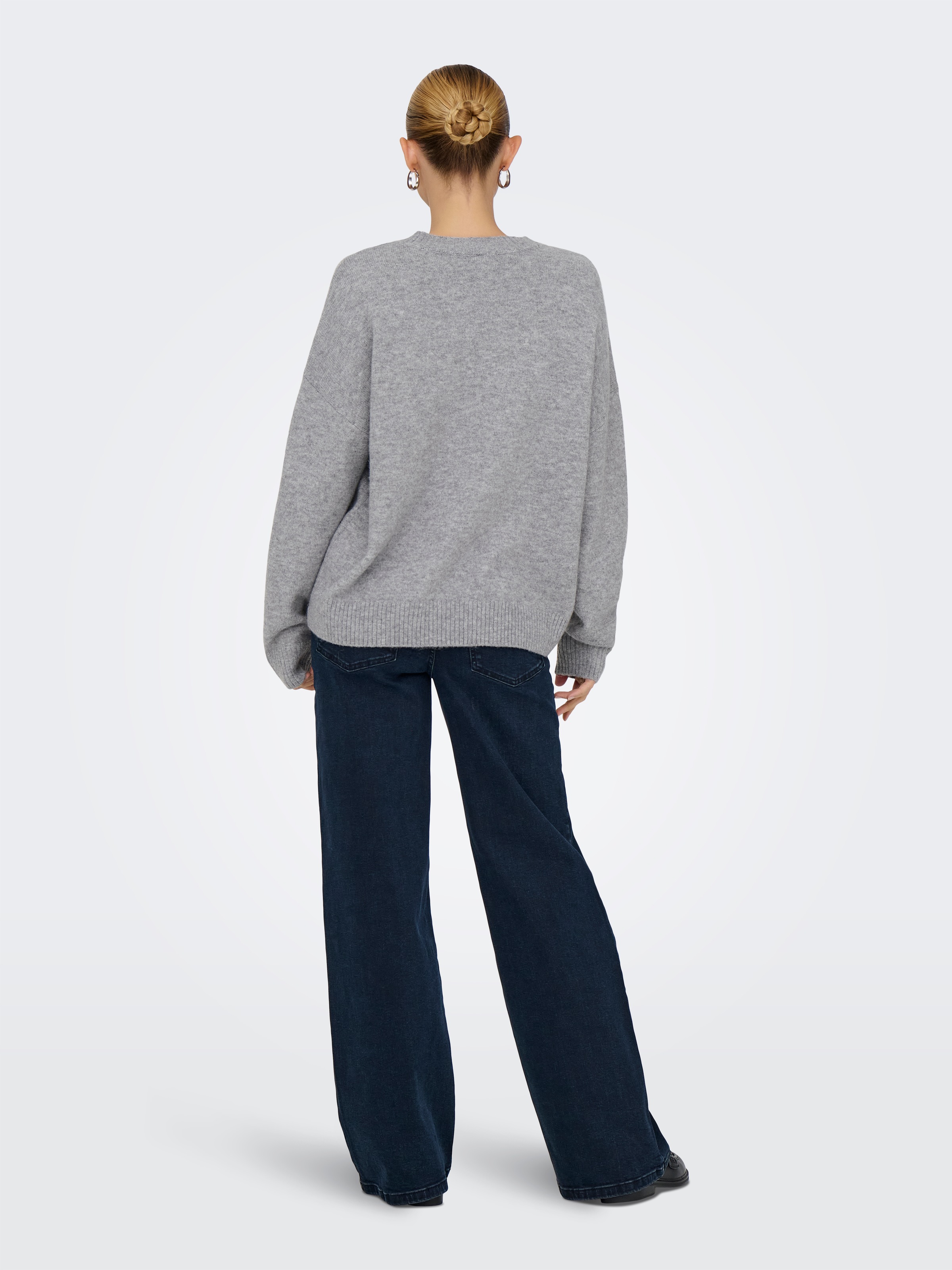 ONLY Strickpullover »ONLRENE LIFE LS O-NECK CC KNT«
