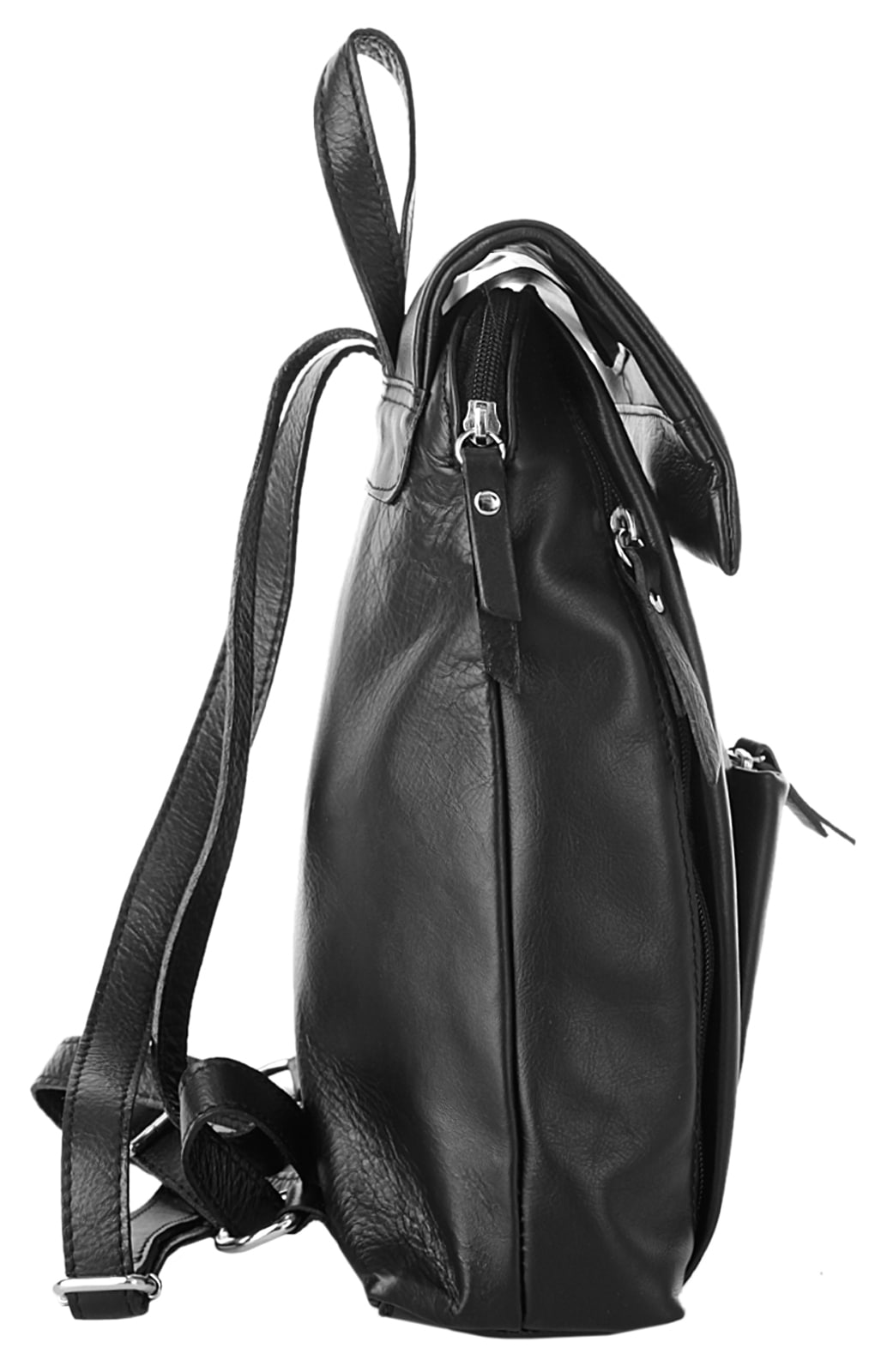 Cluty Cityrucksack echt Leder, Made in Italy