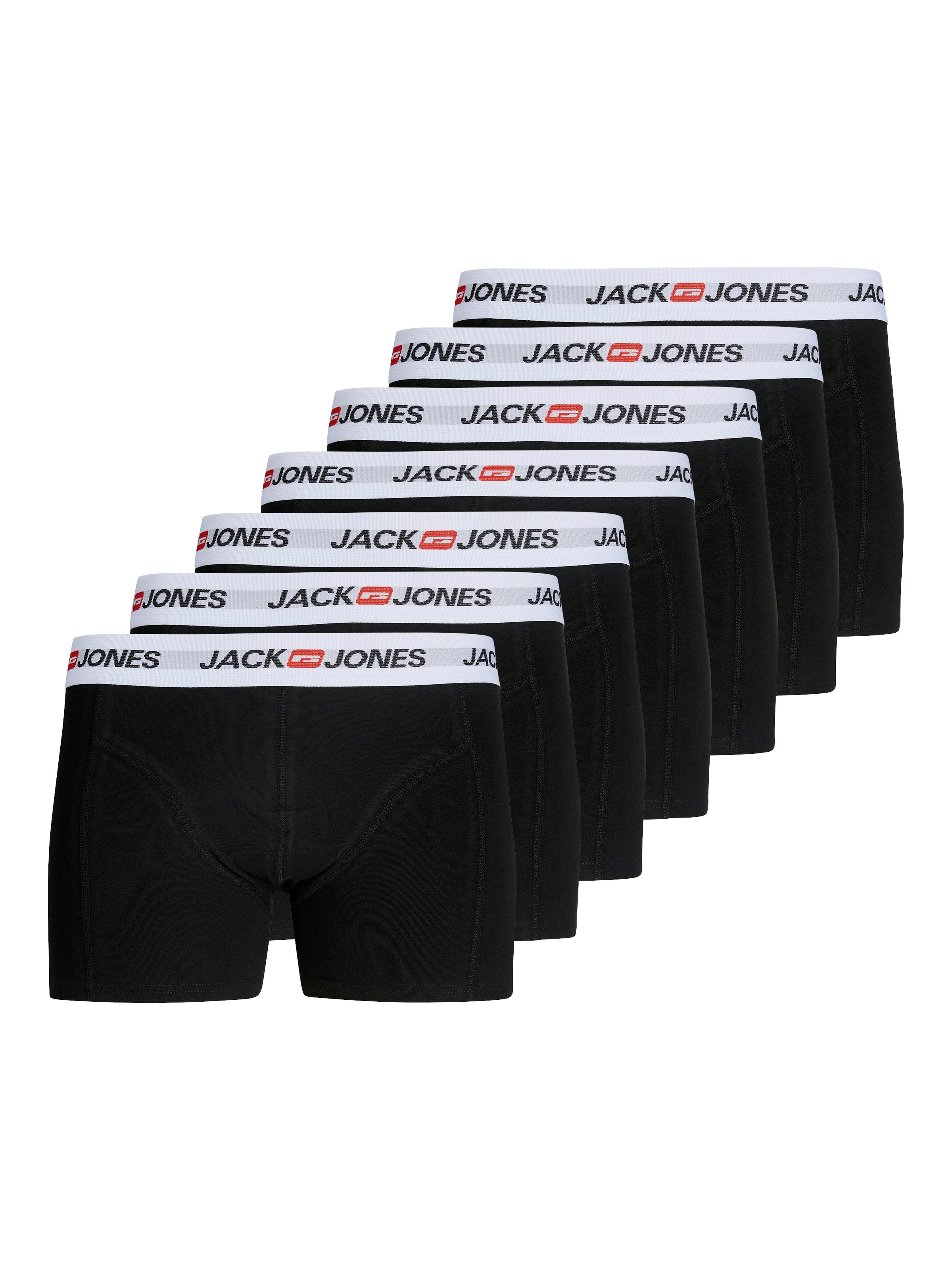 Jack & Jones Trunk »JACCORP OLD LOGO TRUNKS 7 PACK« Packung in schwarz, Größe XXL