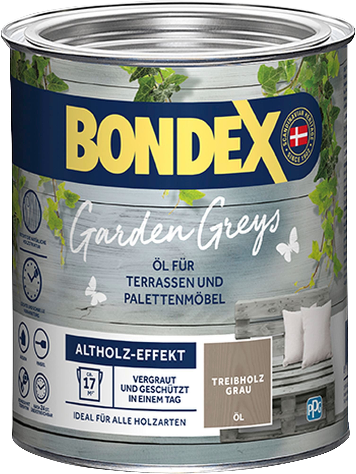 bei Holzöl 0,75 Treibholz »Garden online bestellen Greys«, Liter OTTO Bondex Inhalt Grau,